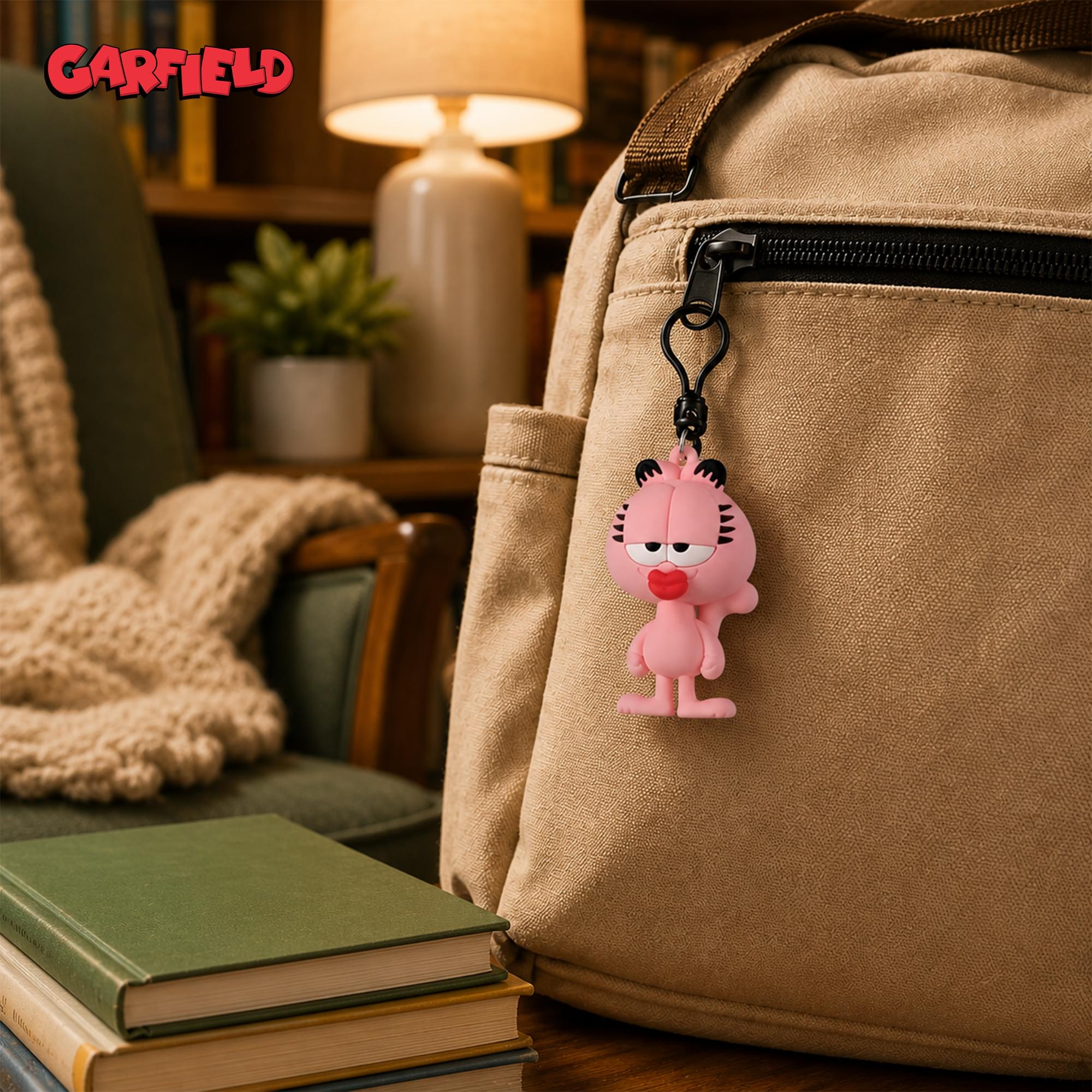 Garfield Series 1 Blind Bag 3D Foam Bag Clip | 3 Random