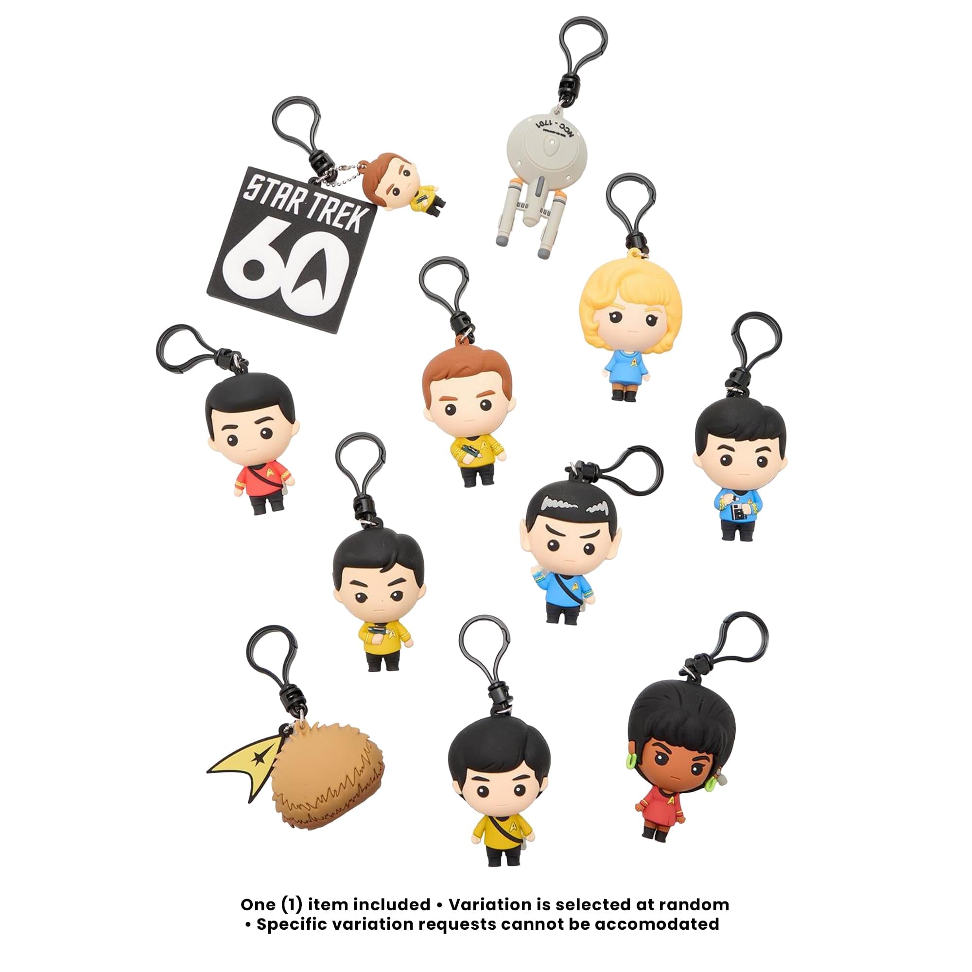 Star Trek Series 1 Blind Bag 3D Foam Bag Clip | 1 Random