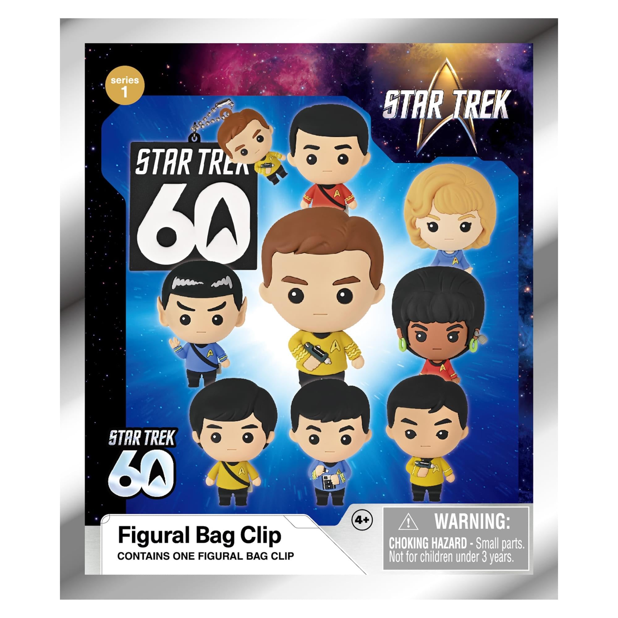Star Trek Series 1 Blind Bag 3D Foam Bag Clip | 1 Random