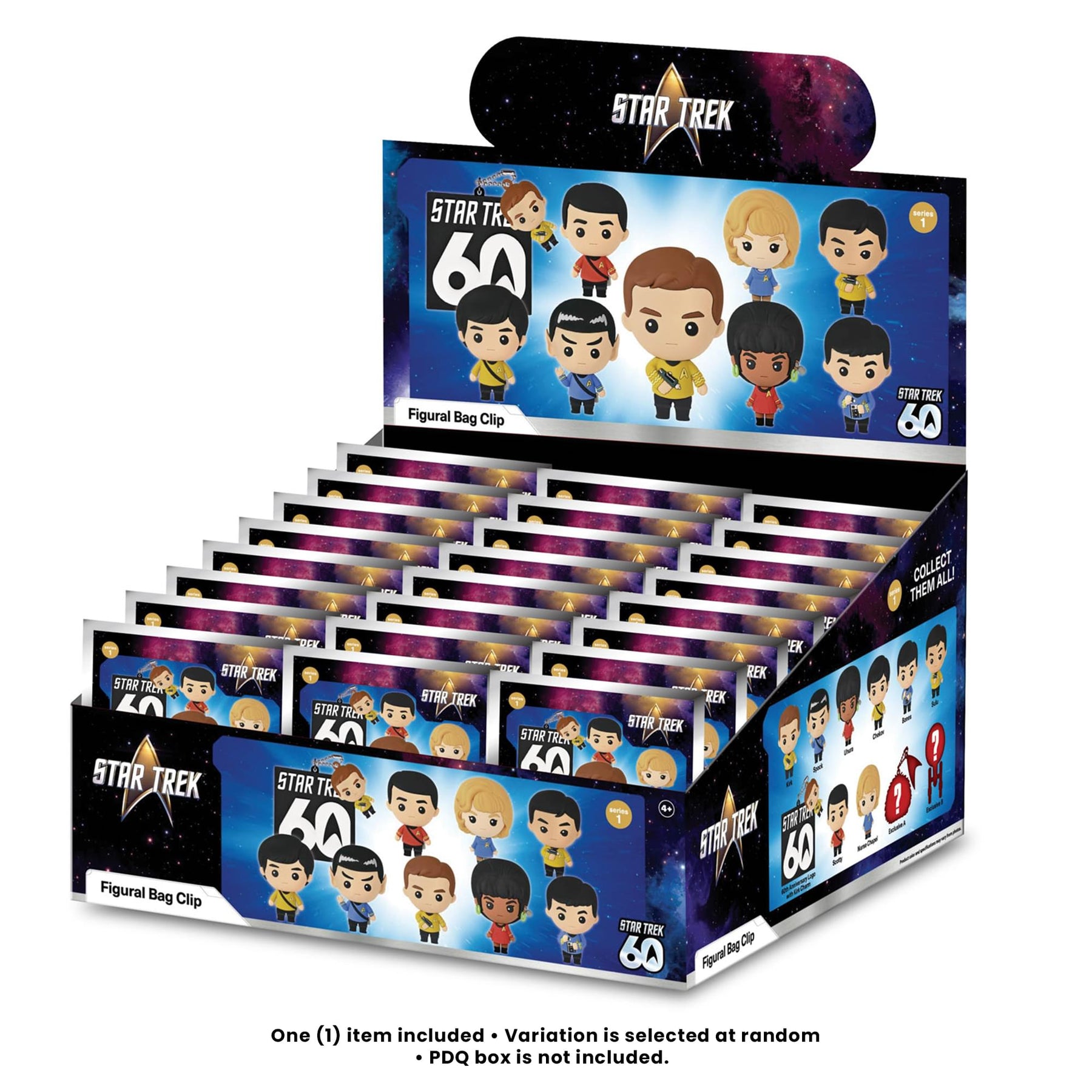 Star Trek Series 1 Blind Bag 3D Foam Bag Clip | 1 Random