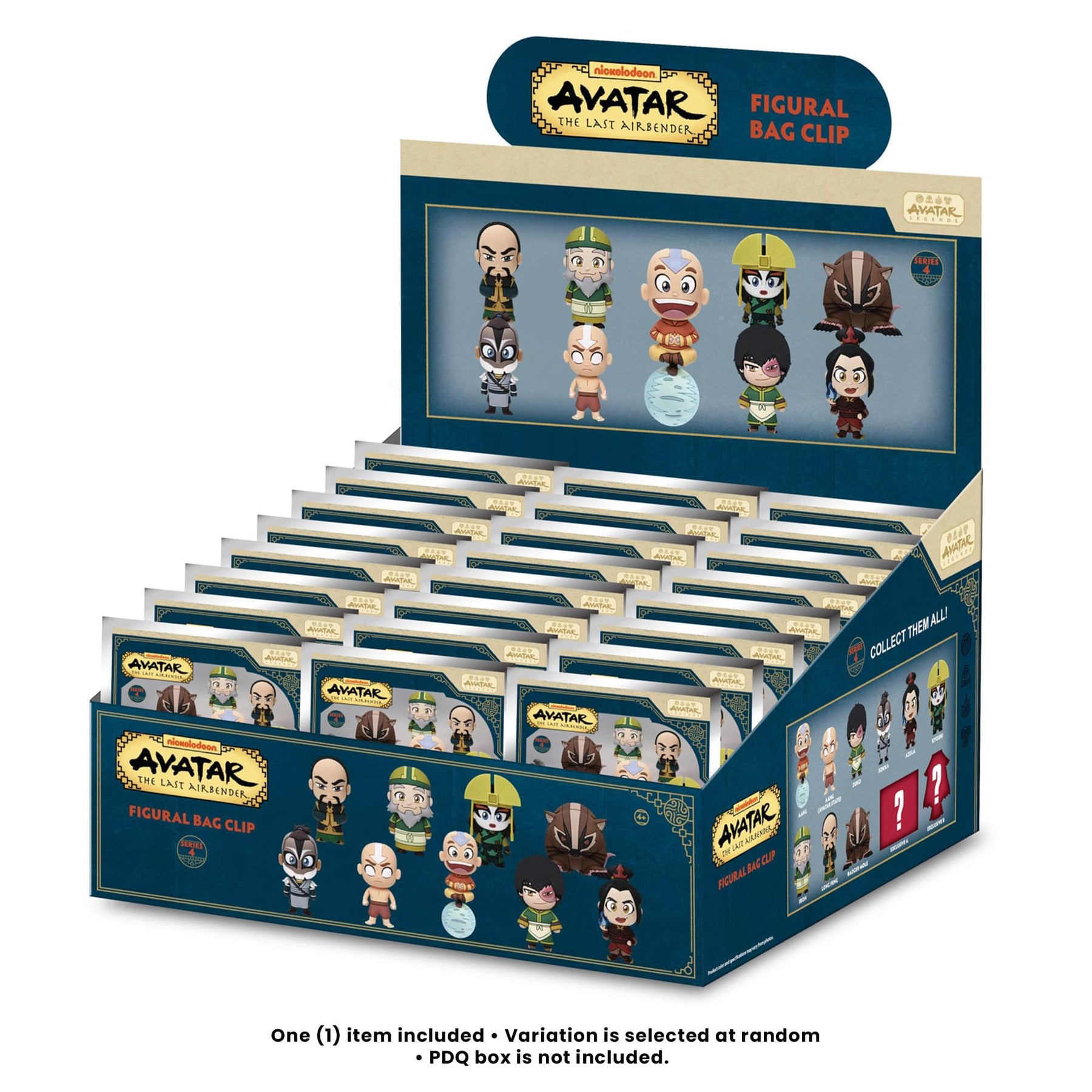 Avatar: The Last Airbender Series 4 Blind Bag 3D Foam Bag Clip | 1 Random