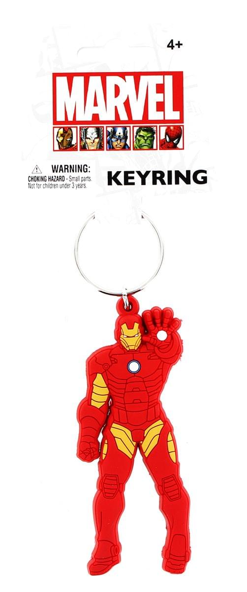 Marvel Soft Touch PVC Figural Key Ring: Iron Man