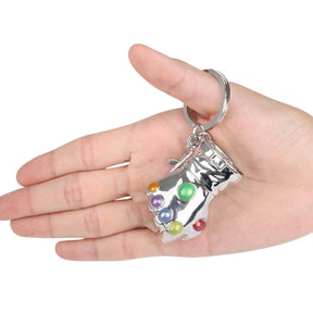 Marvel Comics Thanos Infinity Gauntlet Pewter Metal Keyring
