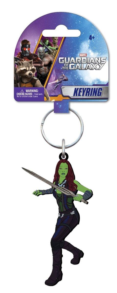 Marvel Guardians Of The Galaxy Soft Touch PVC Key Ring: "Gamora"