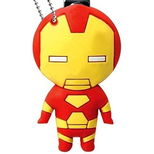 Marvel Soft Touch Nail Clipper Key Ring Iron Man