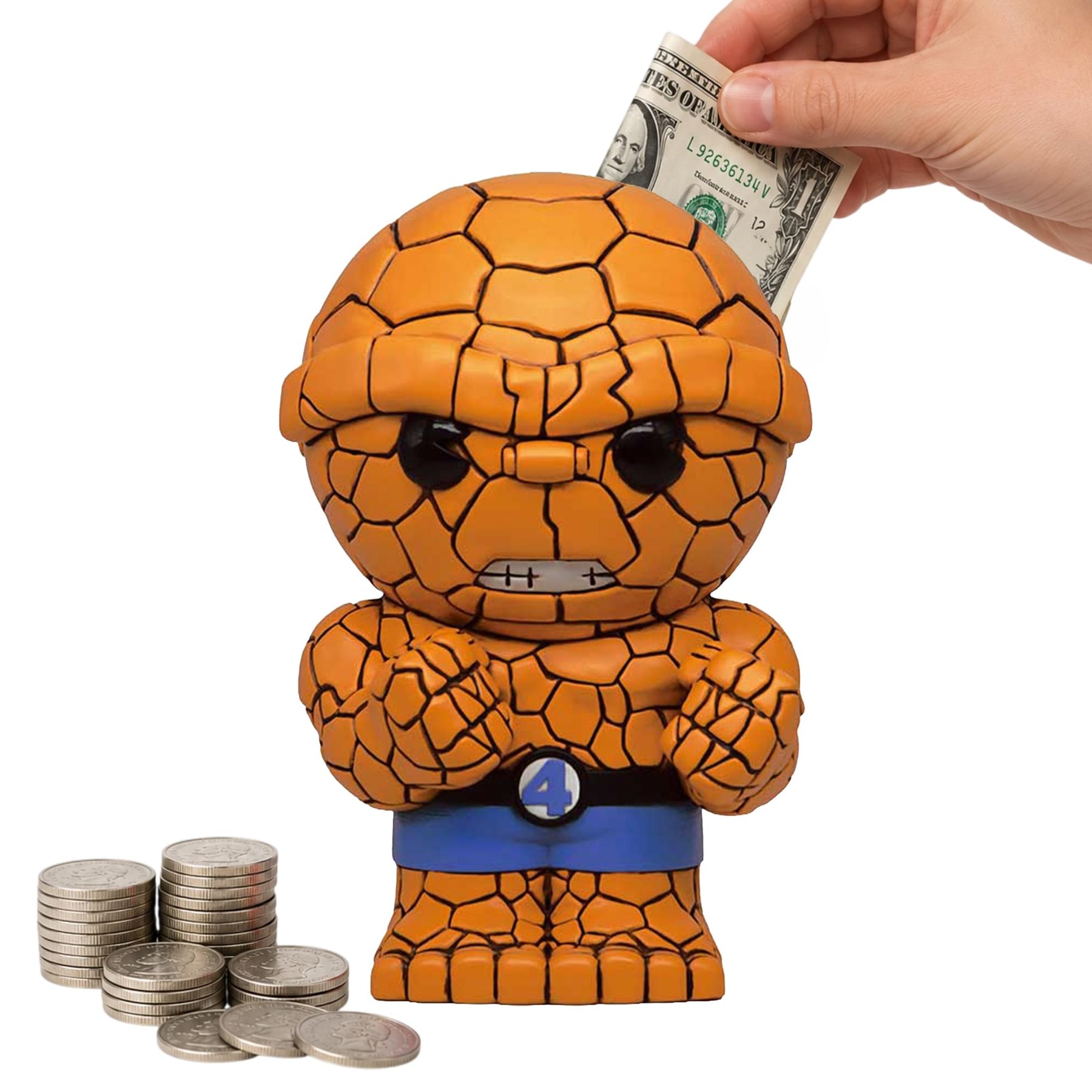 Marvel Fantastic Four Thing 8.5-Inch PVC Figural Bank