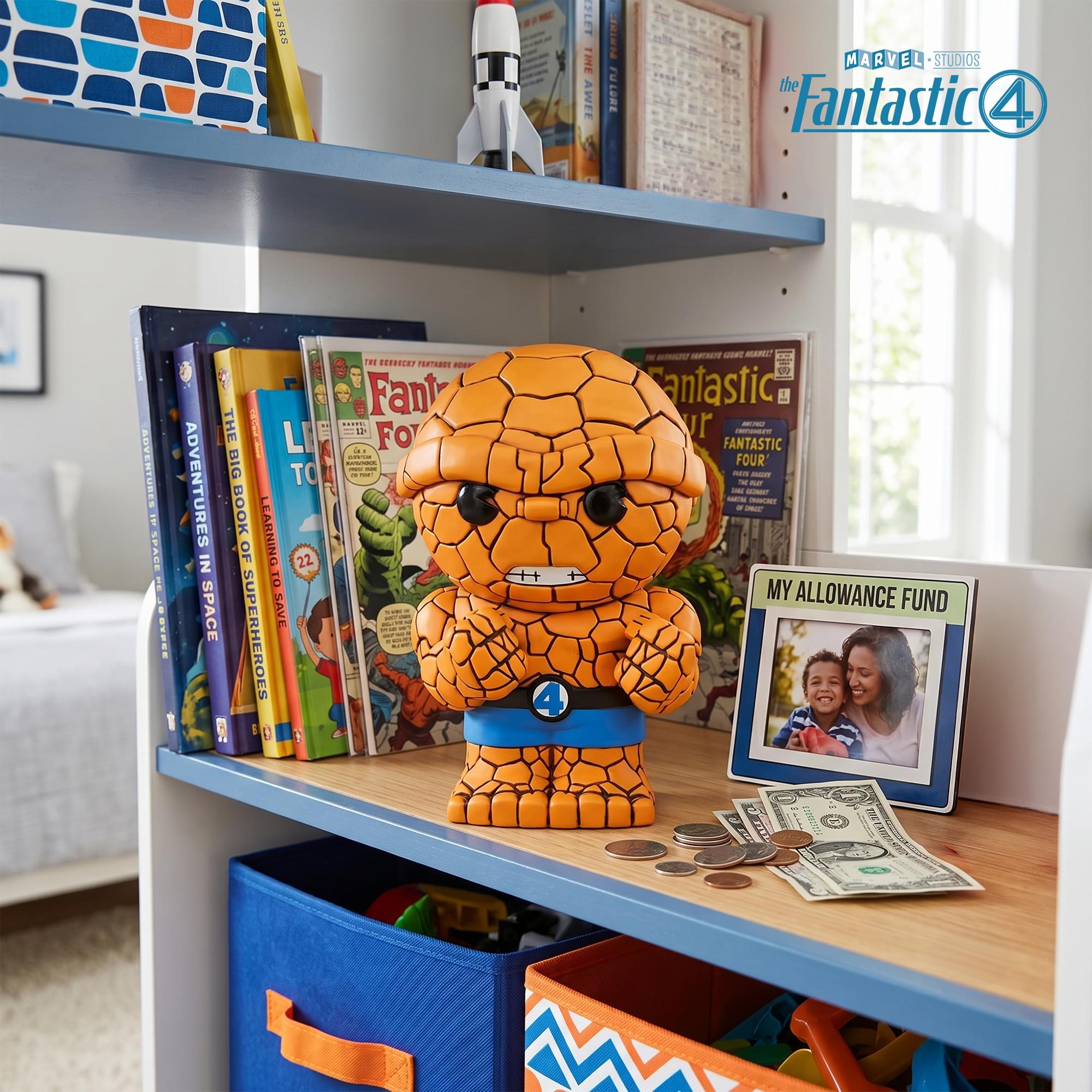 Marvel Fantastic Four Thing 8.5-Inch PVC Figural Bank