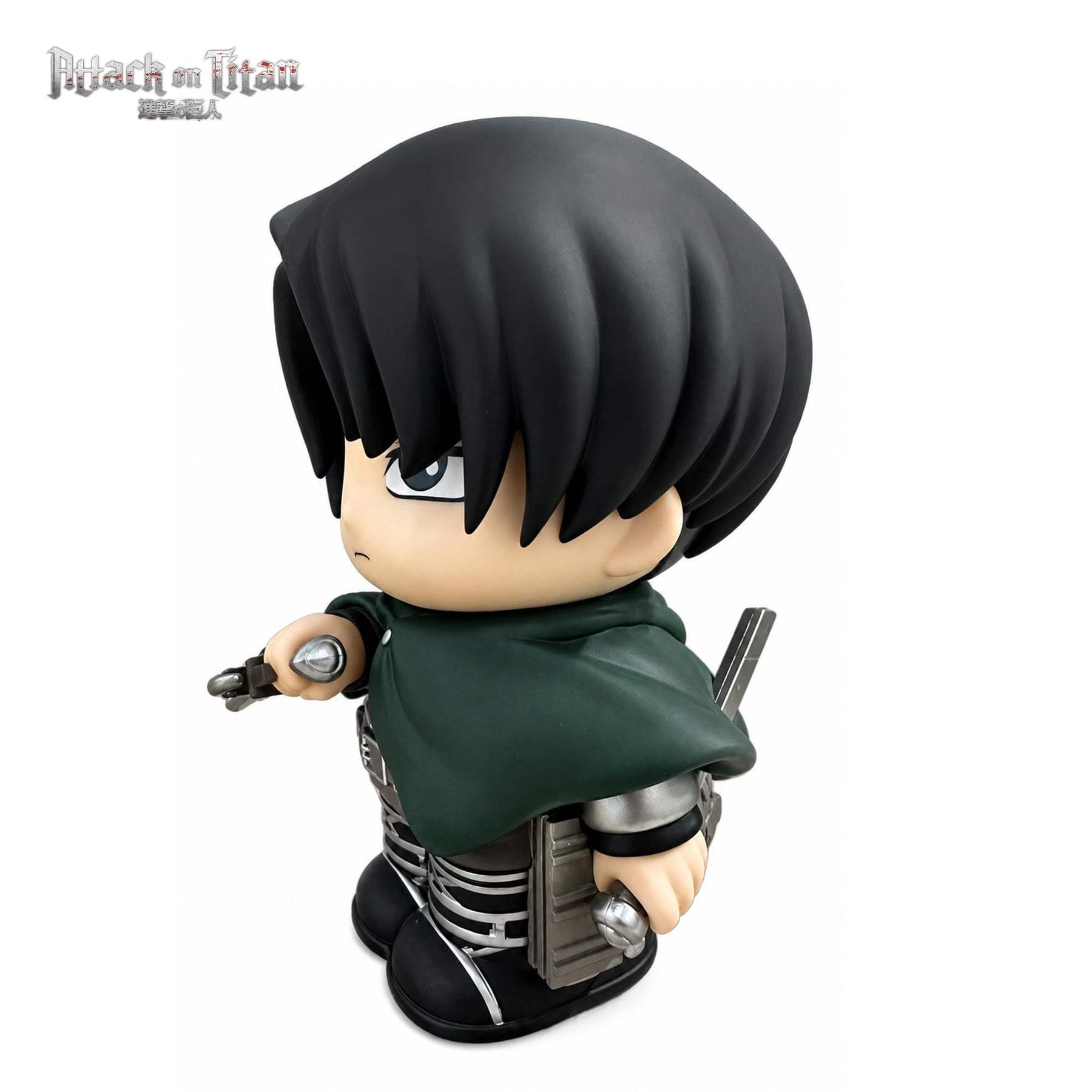 Attack On Titan Levi 8-Inch PVC Figural Bank