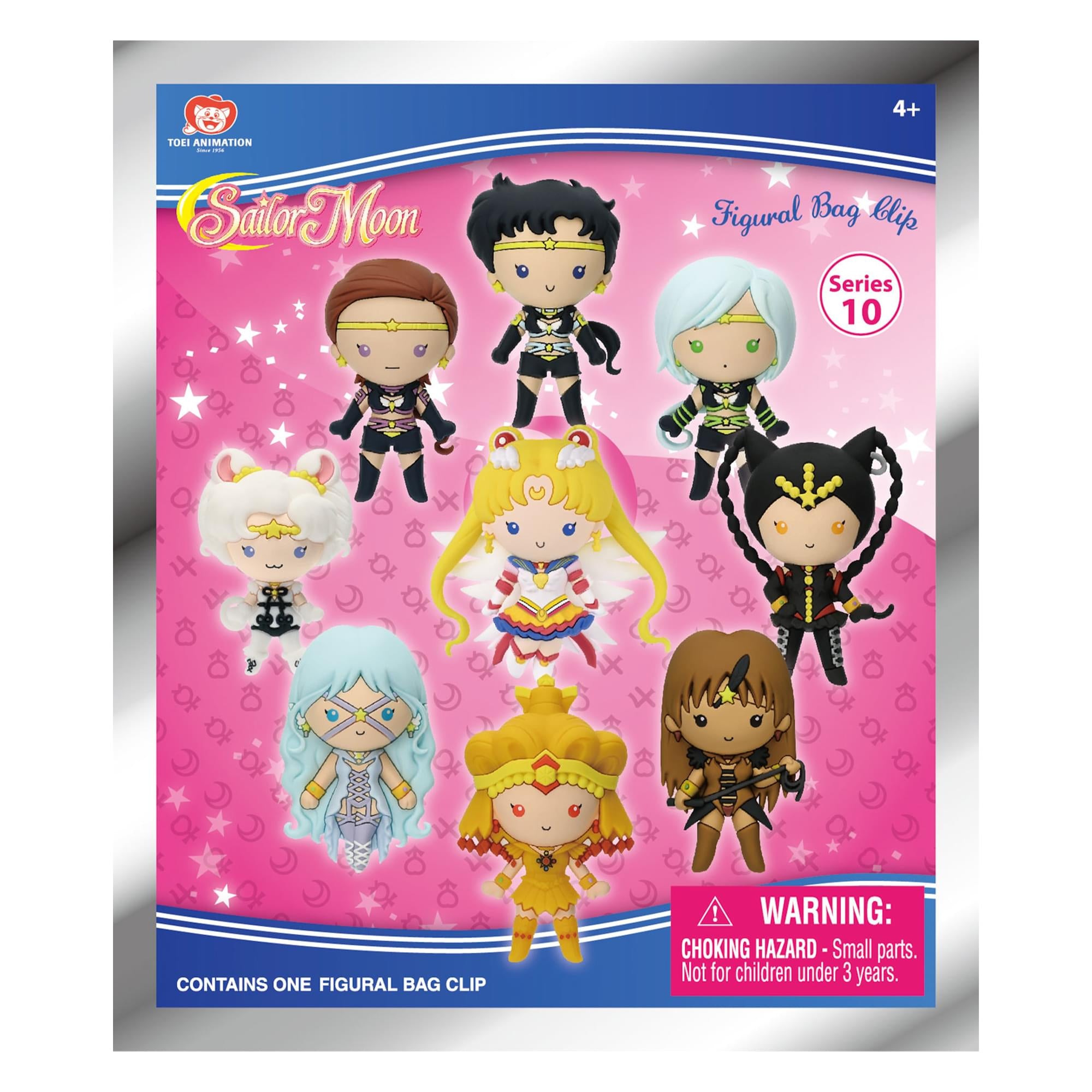 Sailor Moon Series 10 Blind Bag 3D Foam Bag Clip | 1 Random