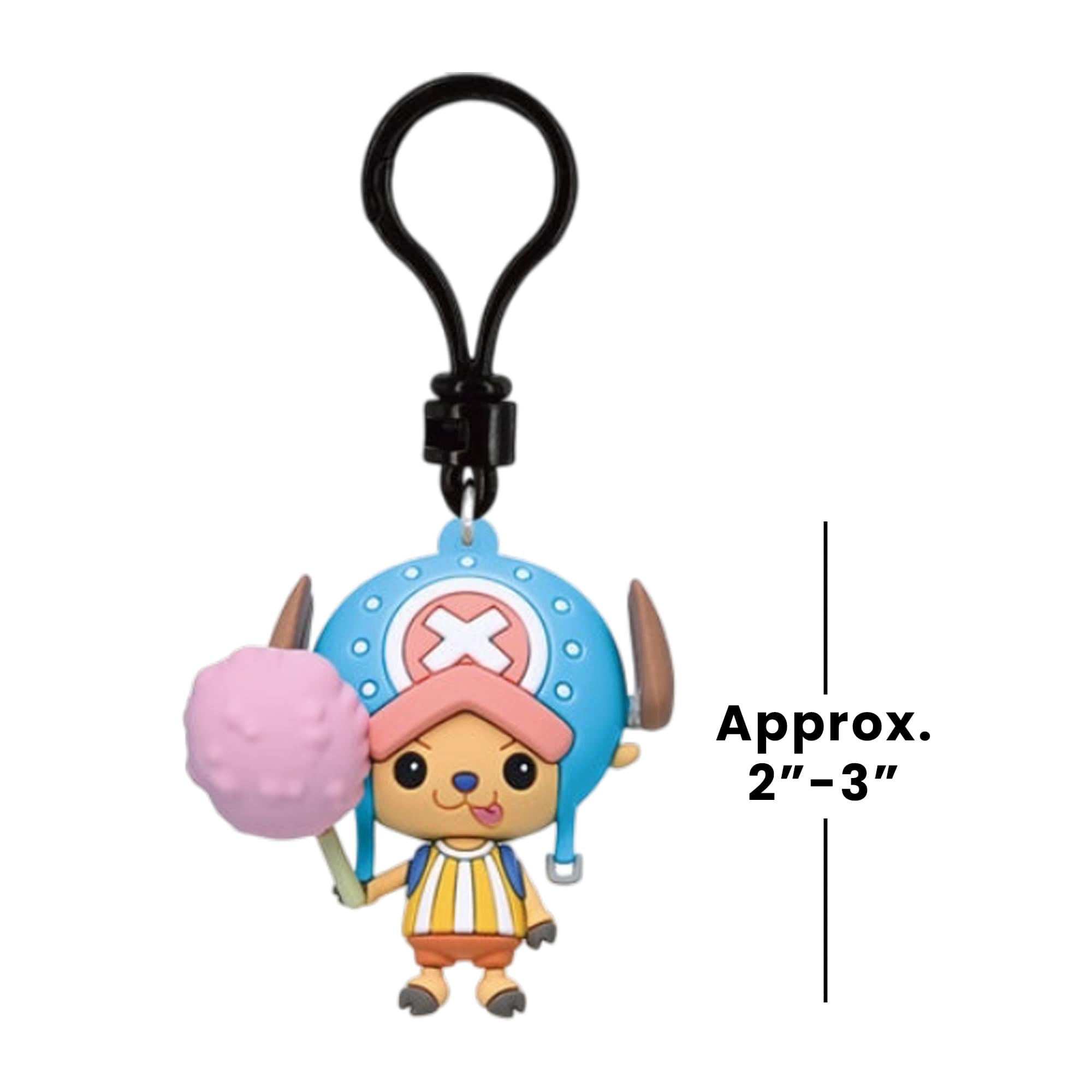 One Piece Series 8 Blind Bag 3D Foam Bag Clips | 3 Random