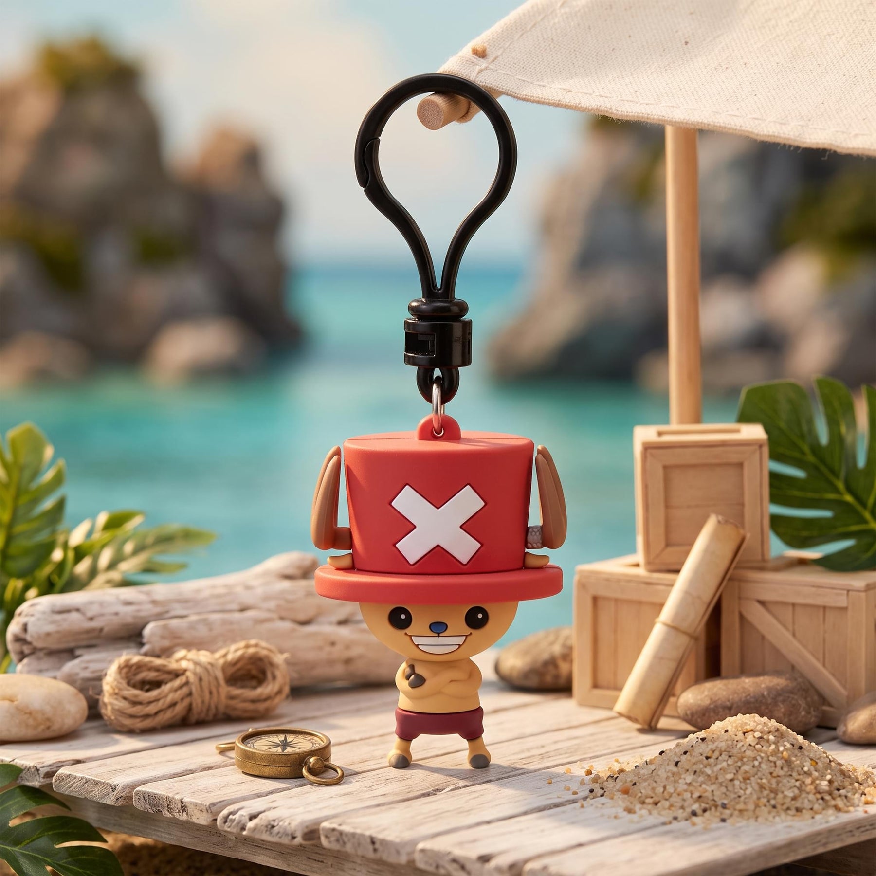 One Piece Series 8 Blind Bag 3D Foam Bag Clip | 1 Random