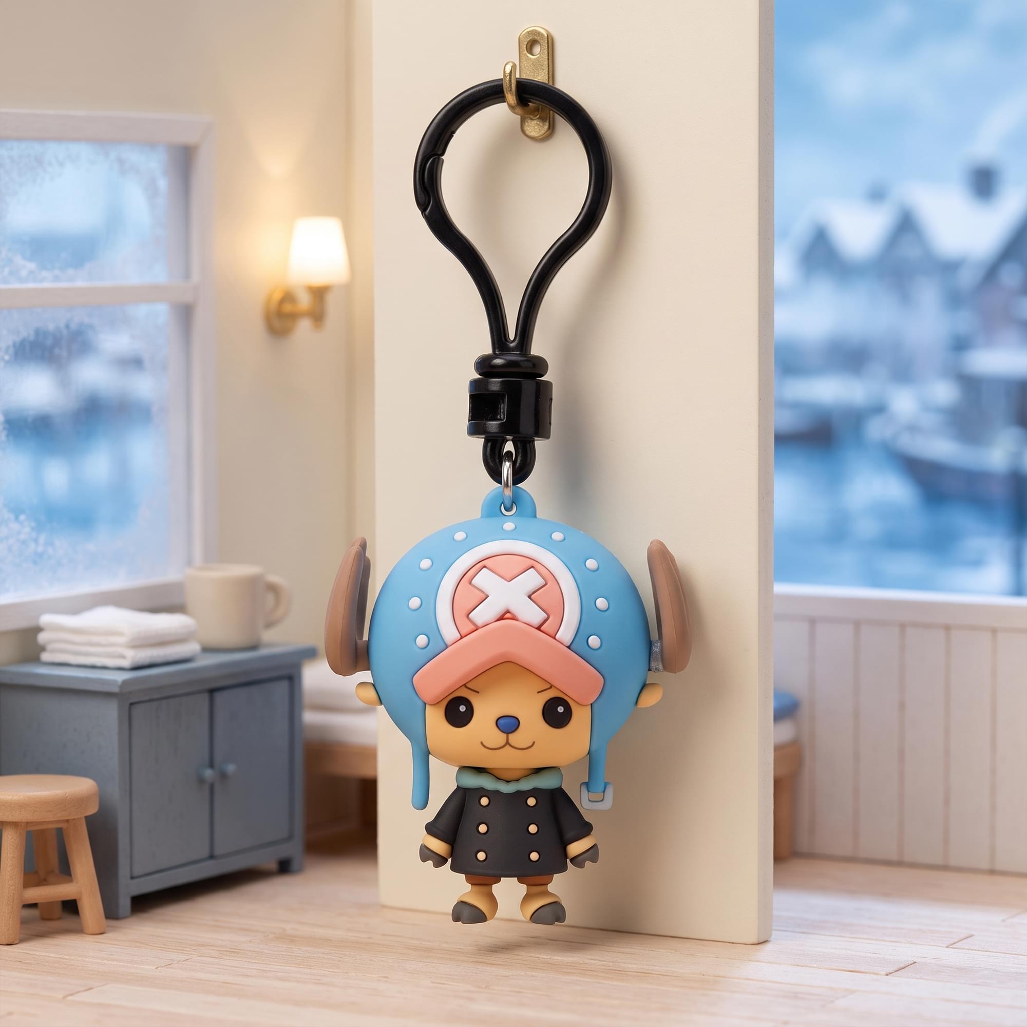 One Piece Series 8 Blind Bag 3D Foam Bag Clip | 1 Random