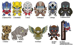 Transformers Rise of the Beasts 3D Foam Bag Clip | 1 Random
