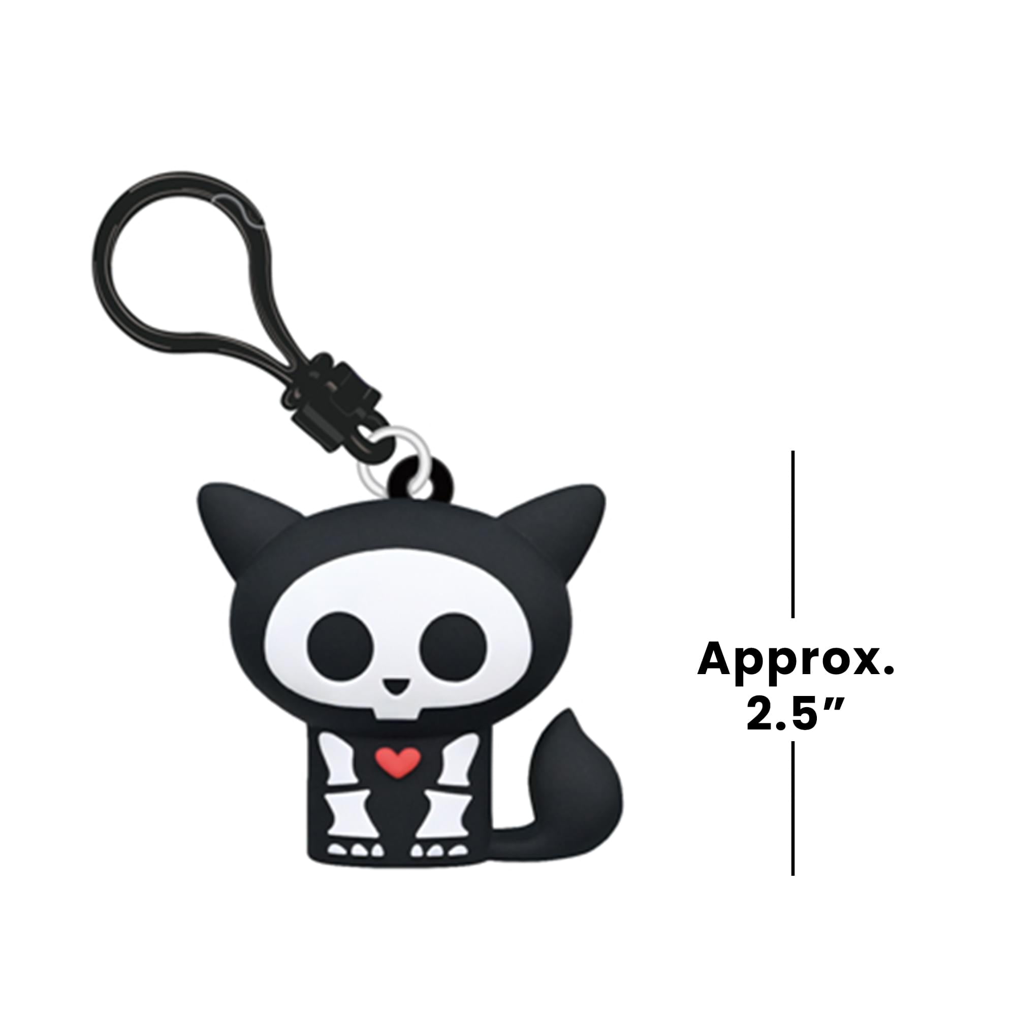 Skelanimals Series 1 Blind Bag 3D Foam Bag Clip | 1 Random
