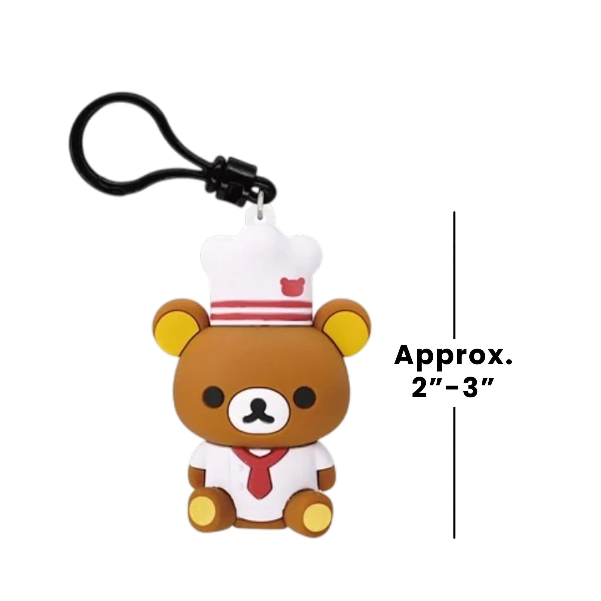 Rilakkuma Series 1 Blind Bag 3D Foam Bag Clip | 1 Random