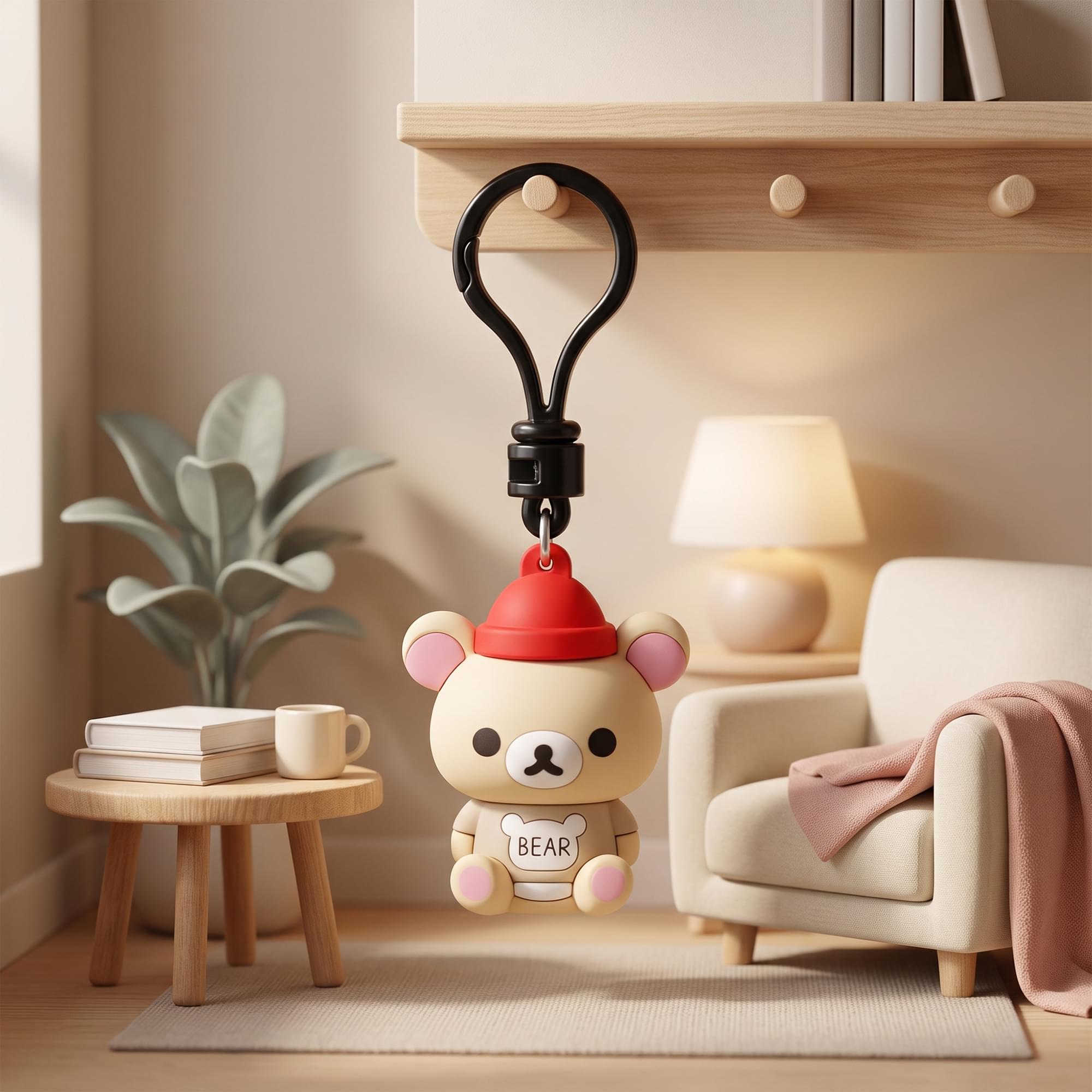 Rilakkuma Series 1 Blind Bag 3D Foam Bag Clip | 1 Random