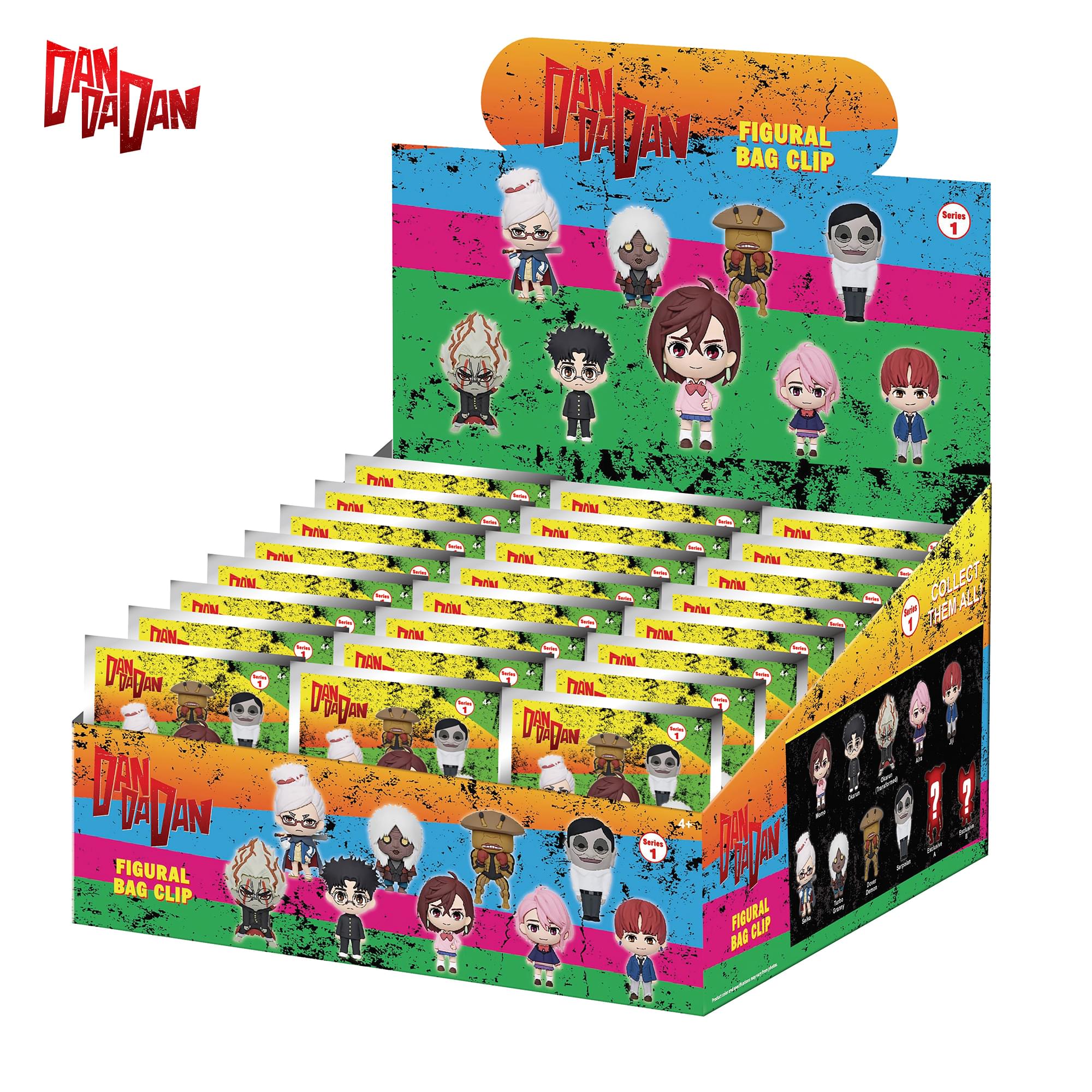 Dandadan Series 1 Blind Bag 3D Foam Bag Clip | One Random
