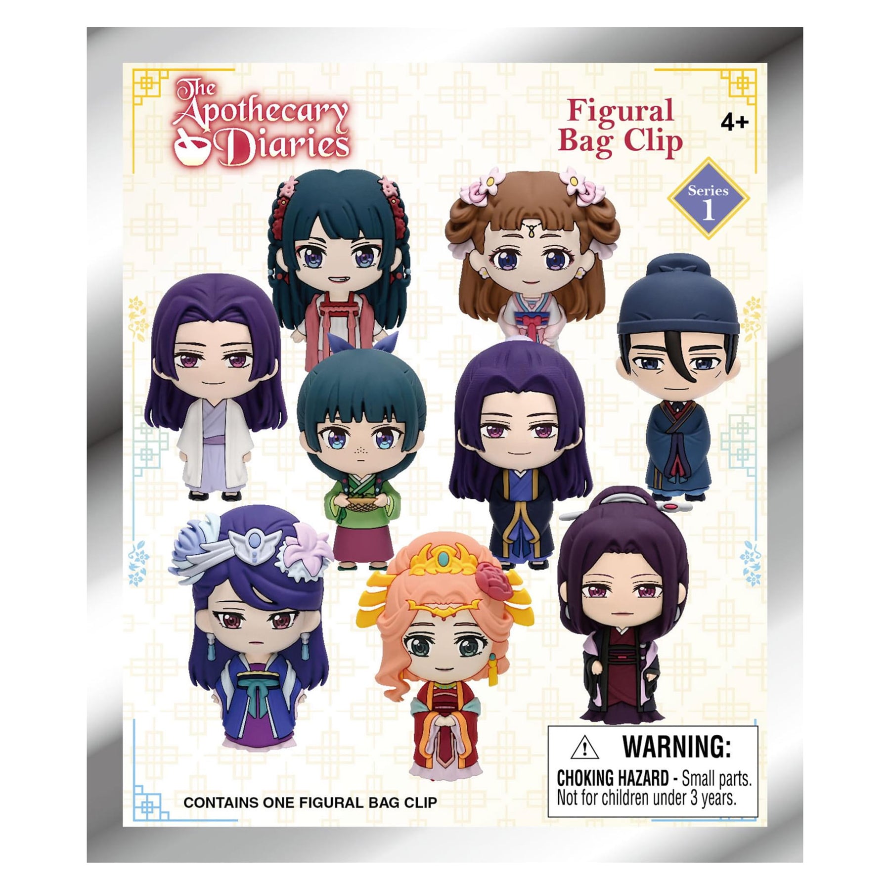 Apothecary Diaries Series 1 Blind Bag 3D Foam Bag Clip | 1 Random