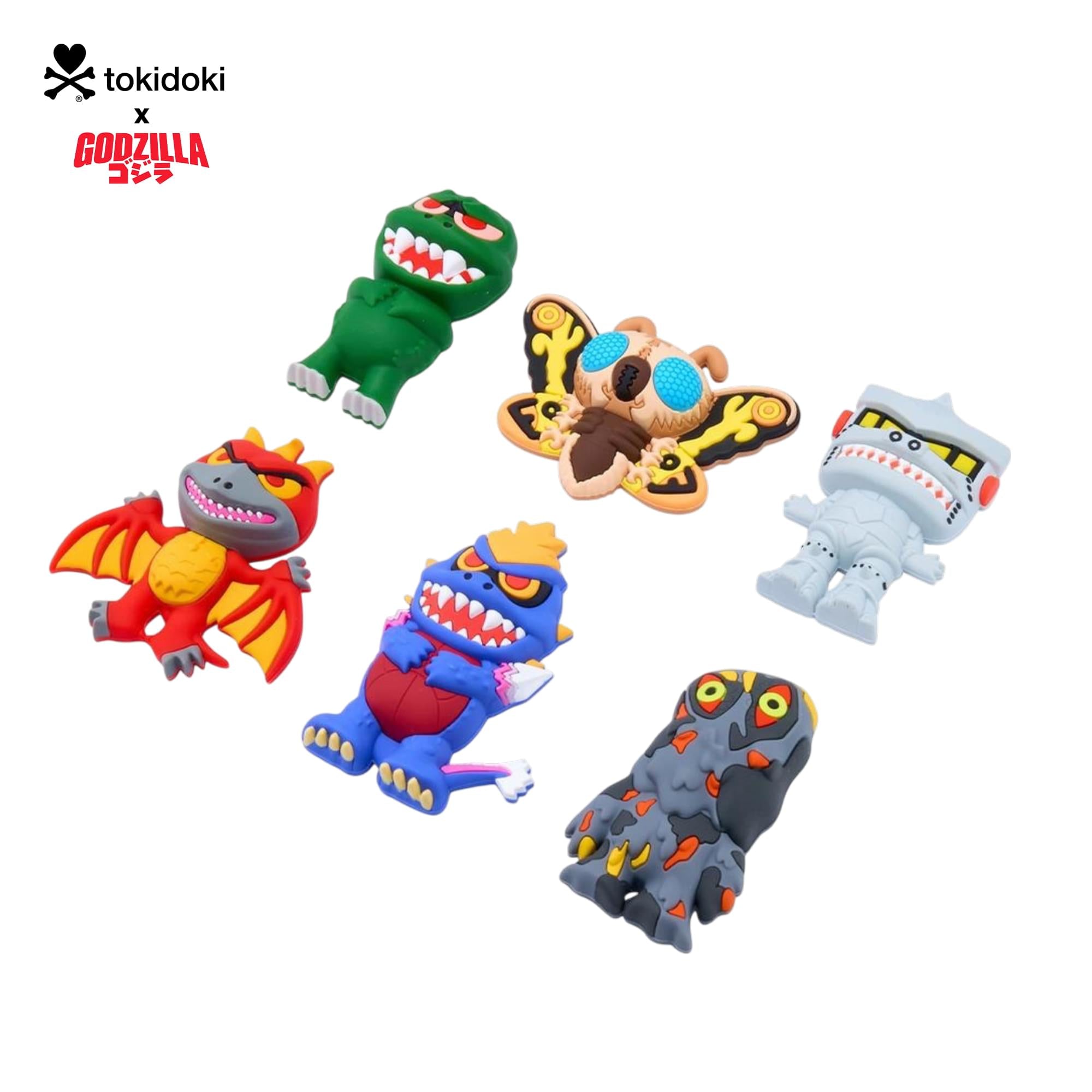 Tokidoki X Godzilla Blind Bag 3D Foam Bag Clip | One Random