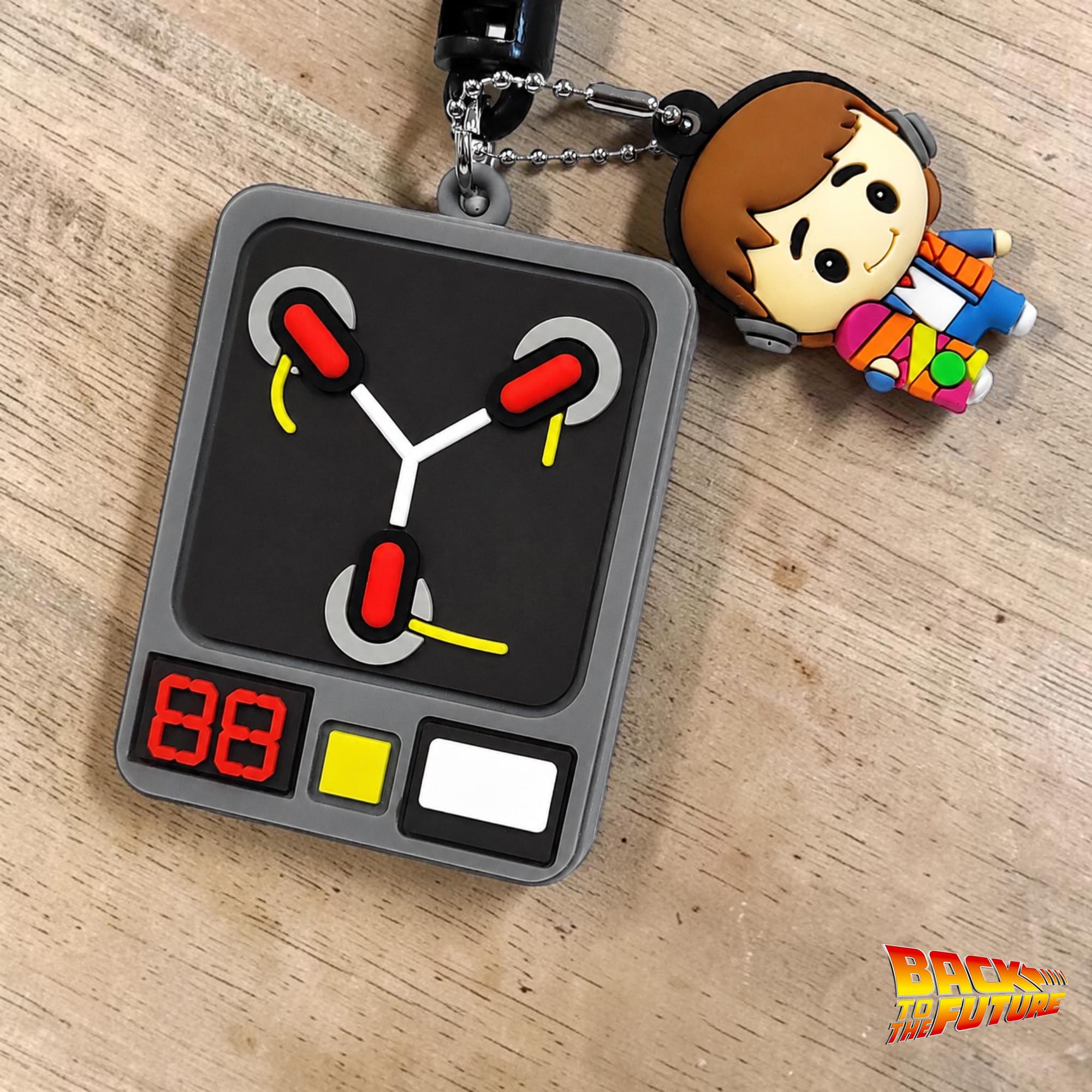 Back To The Future (40th Anniversary) Blind Bag 3D Foam Bag Clip | 3 Random