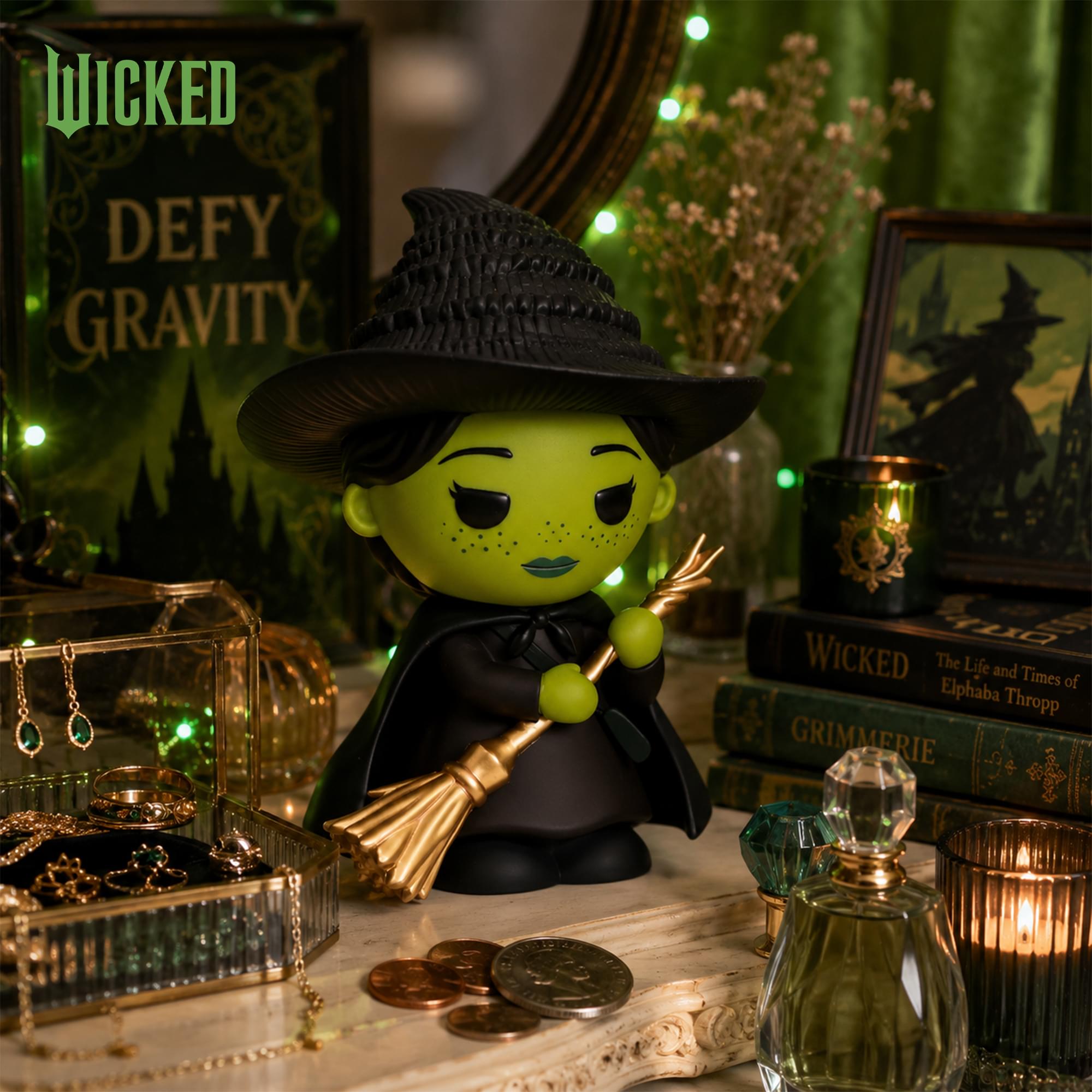 Wicked Elphaba Thropp 8-Inch PVC Figural Bank