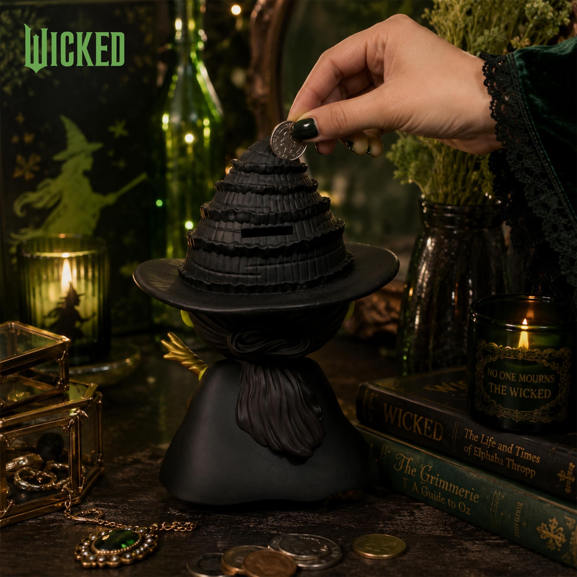 Wicked Elphaba Thropp 8-Inch PVC Figural Bank