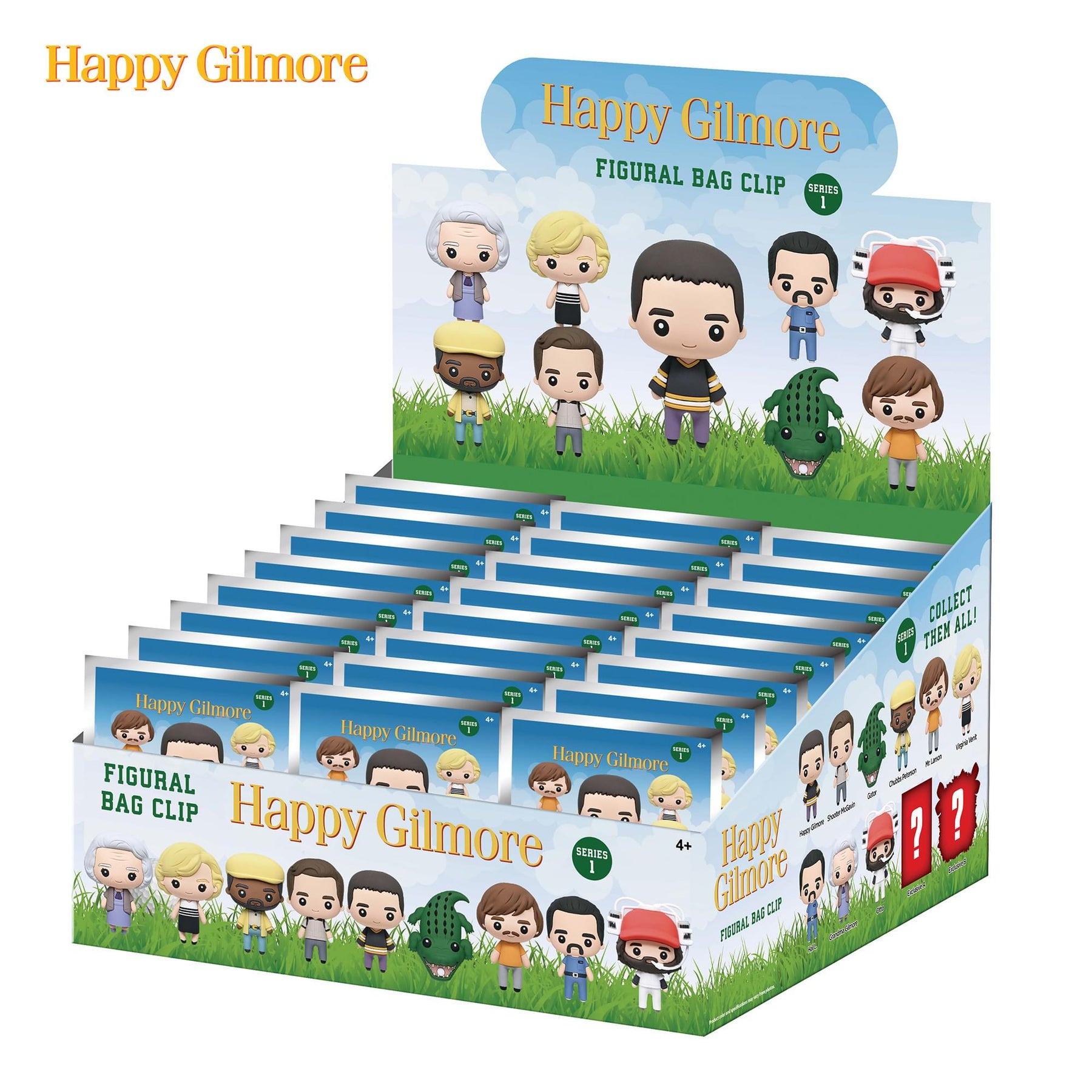 Happy Gilmore Series 1 Blind Bag 3D Foam Bag Clip | One Random