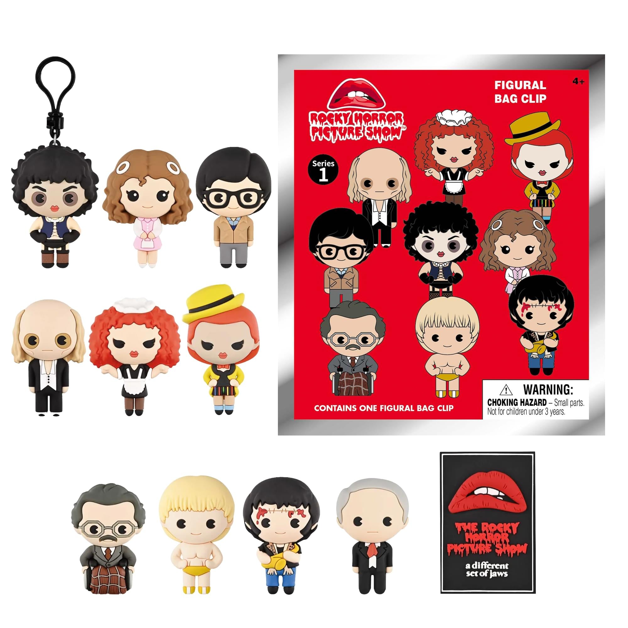 Rocky Horror Series 1 Blind Bag 3D Foam Bag Clip | 1 Random