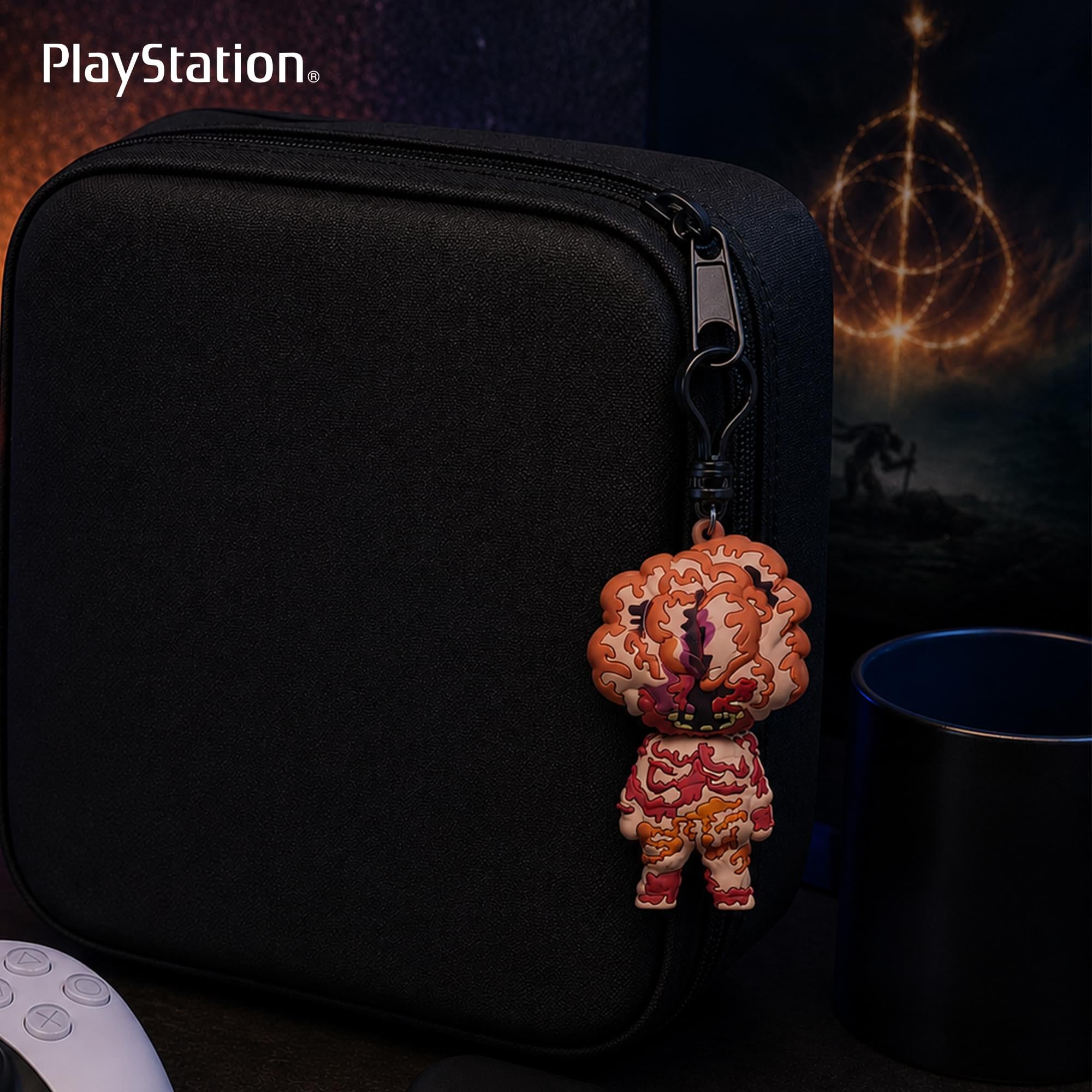 PlayStation Series 2 Blind Bag 3D Foam Bag Clip | 3 Random