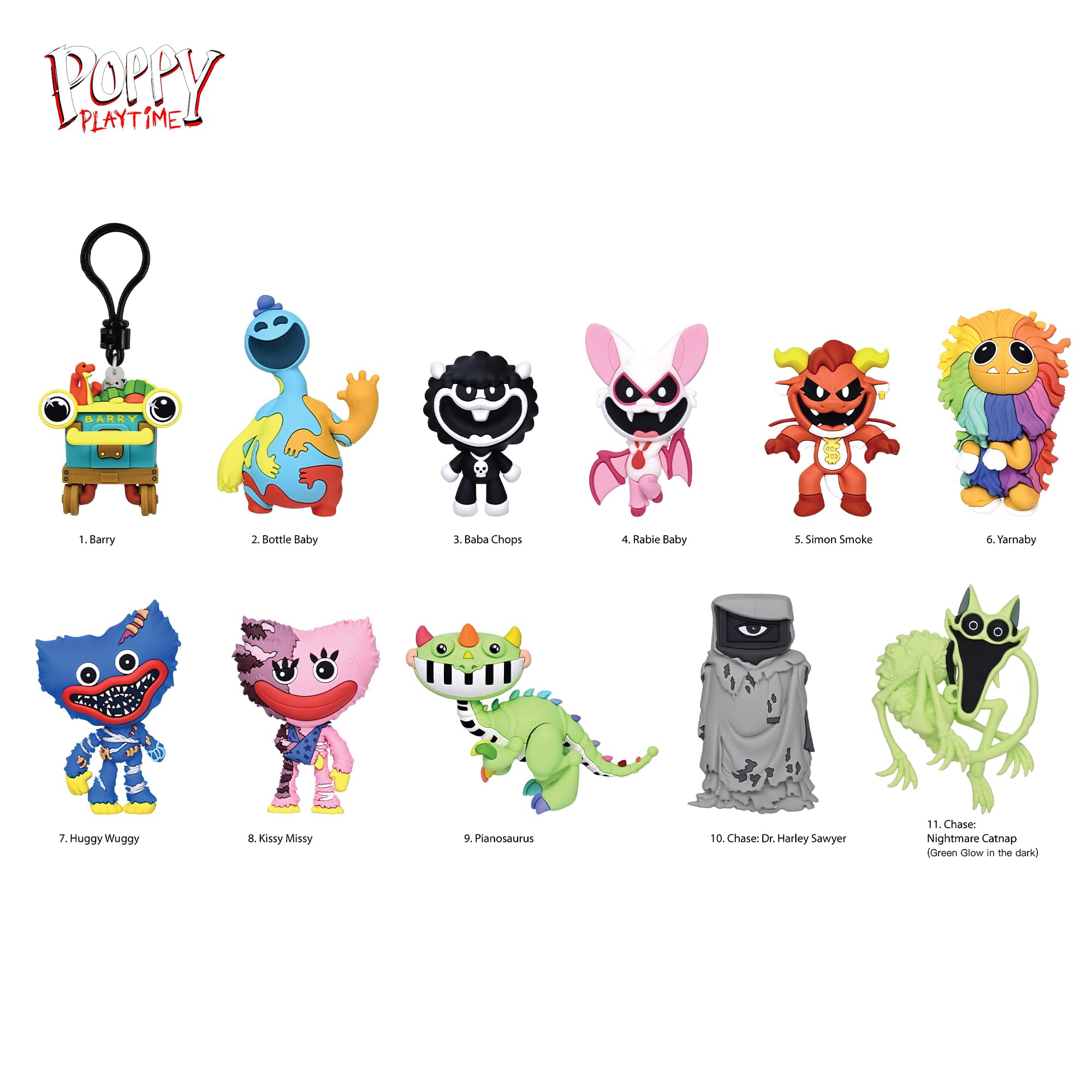 Poppy Playtime Series 2 Blind Bag 3D Foam Bag Clip | One Random