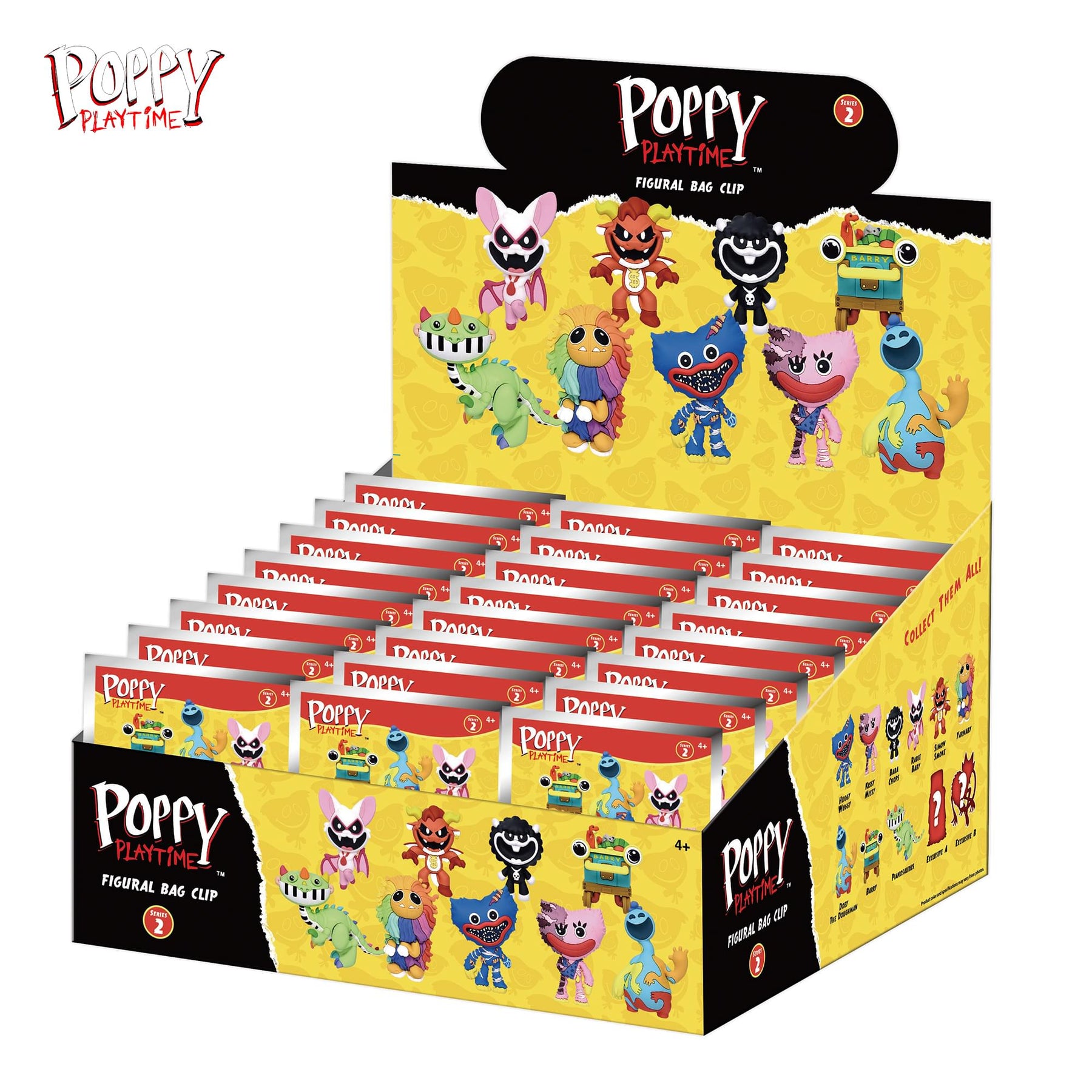 Poppy Playtime Series 2 Blind Bag 3D Foam Bag Clip | One Random