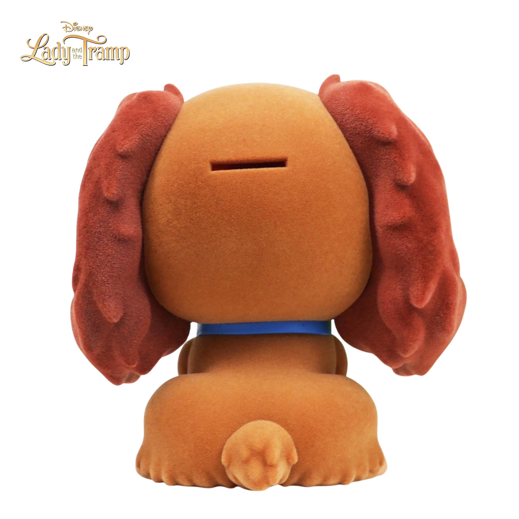Disney Lady & The Tramp Lady 8-Inch Flocked PVC Figural Bank