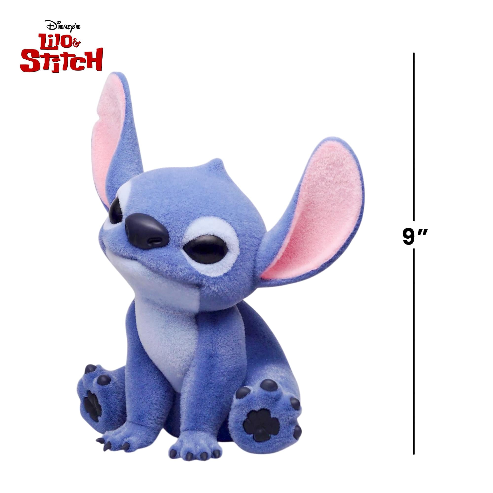 Disney Lilo & Stitch Stitch 8-Inch Flocked PVC Figural Bank