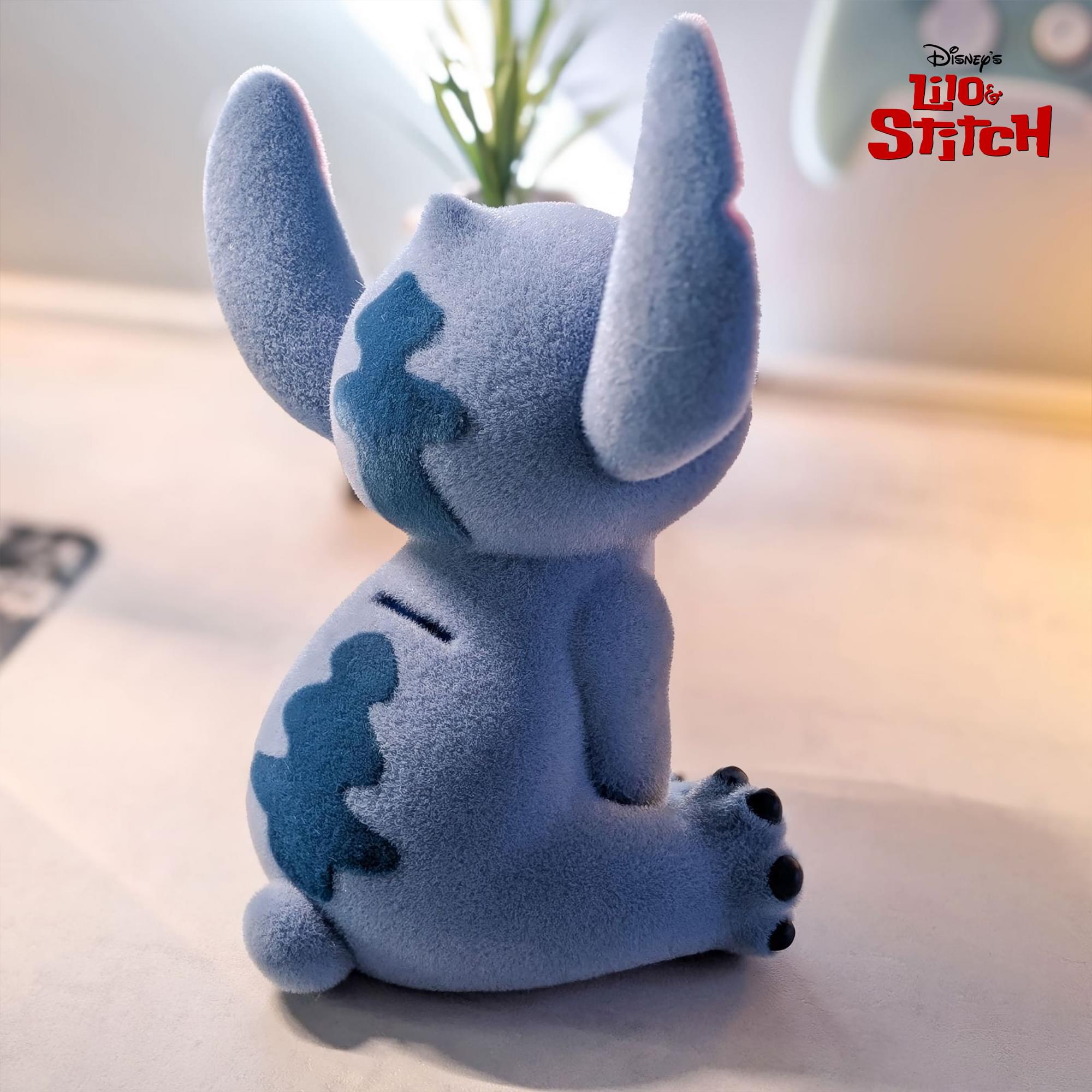 Disney Lilo & Stitch Stitch 8-Inch Flocked PVC Figural Bank