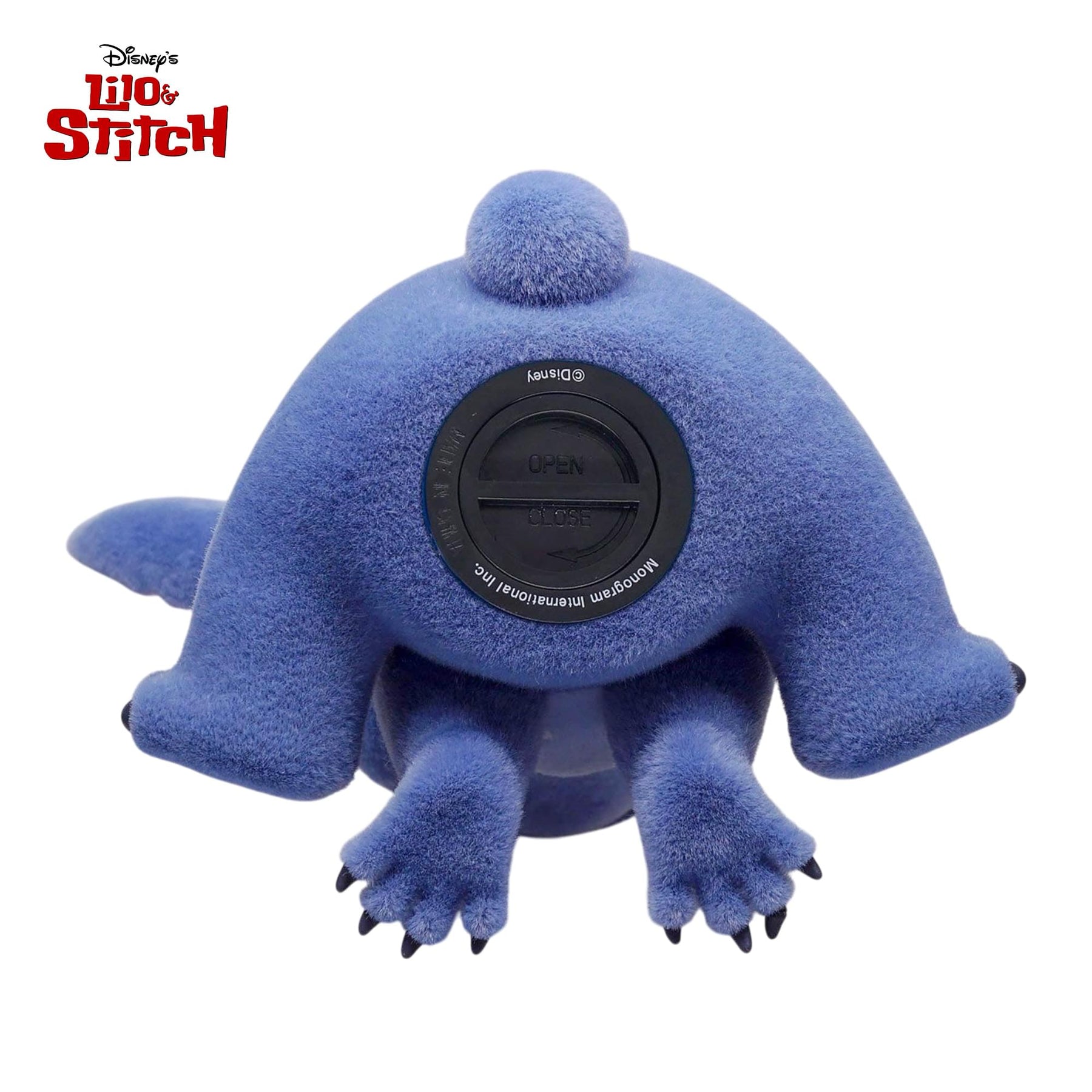 Disney Lilo & Stitch Stitch 8-Inch Flocked PVC Figural Bank