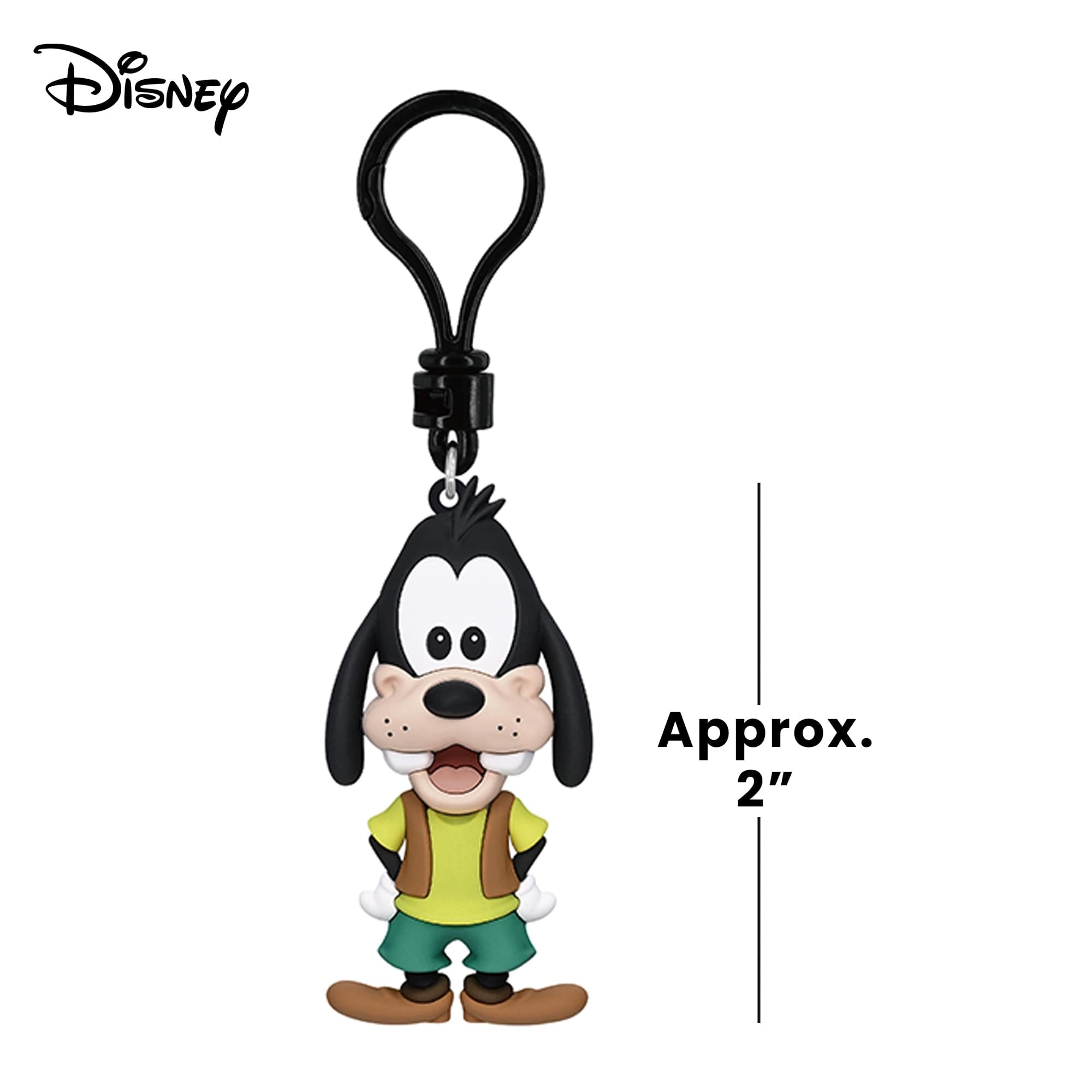 Disney Goofy Movie Series 74 Blind Bag 3D Foam Bag Clip | 3 Random