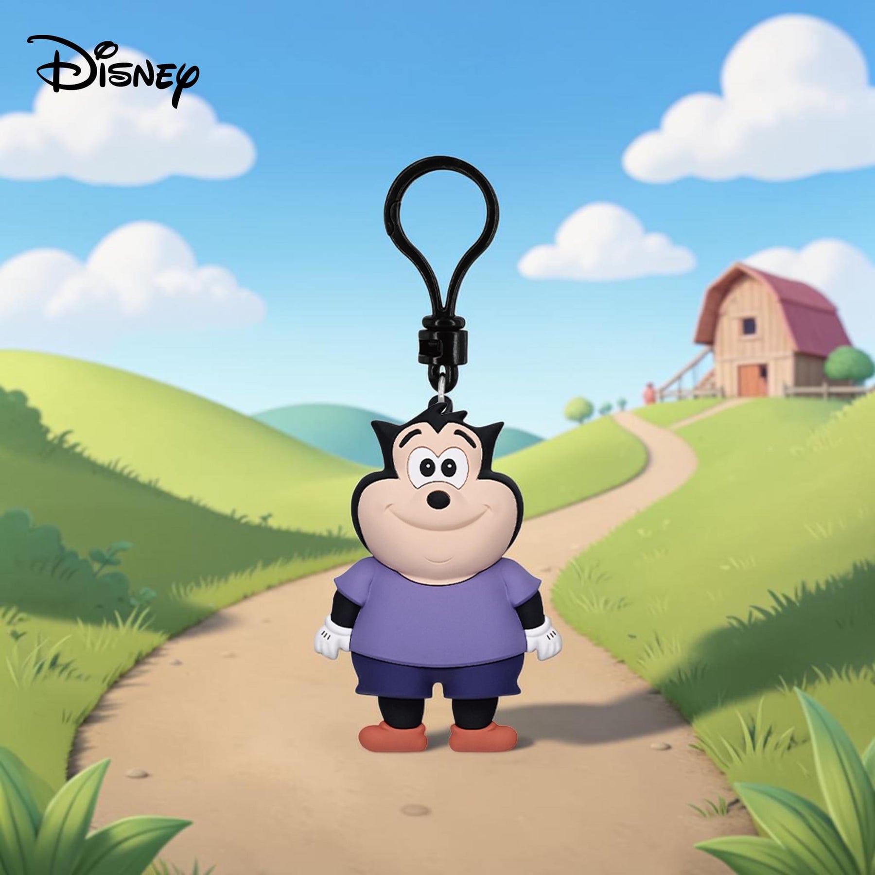 Disney Goofy Movie Series 74 Blind Bag 3D Foam Bag Clip | 3 Random