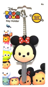 Disney Tsum Tsum Soft Touch PVC Key Holder: Minnie Mouse