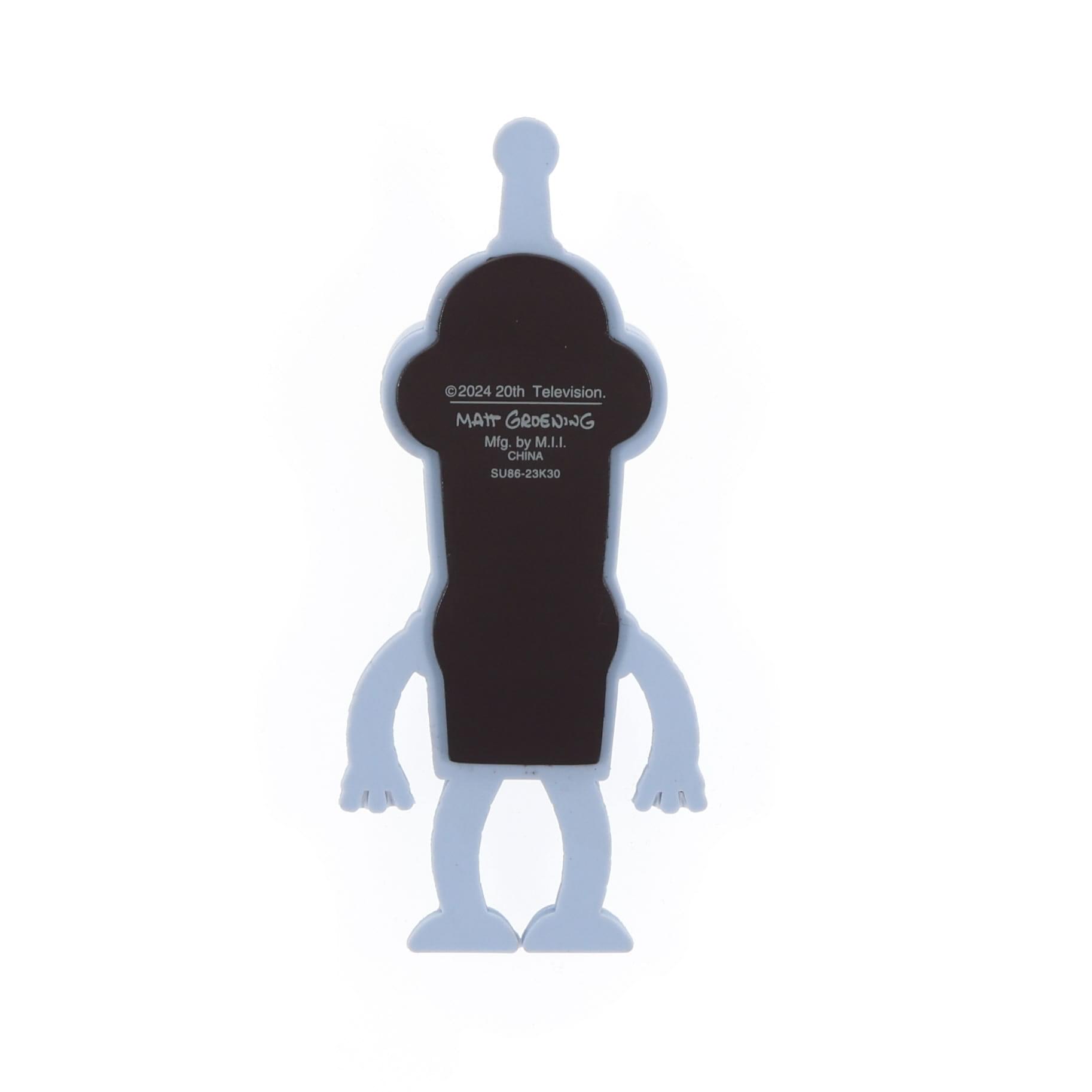 Futurama Bender 3D Figural Foam Magnet