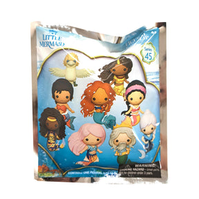 Disney The Little Mermaid Movie 3D Foam Bag Clip | 1 Random