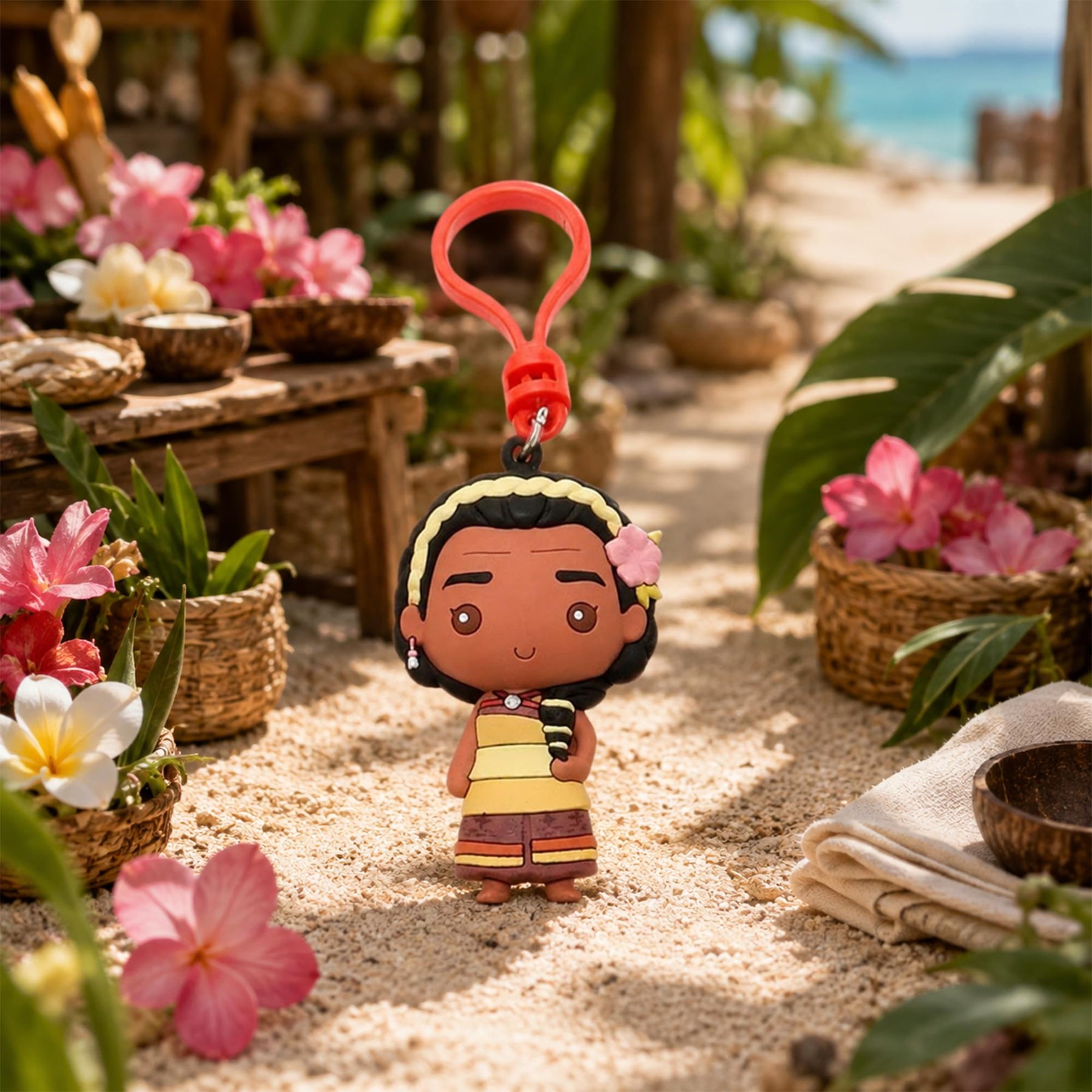 Disney Moana Series 2 Blind Bag 3D Foam Bag Clip | 1 Random