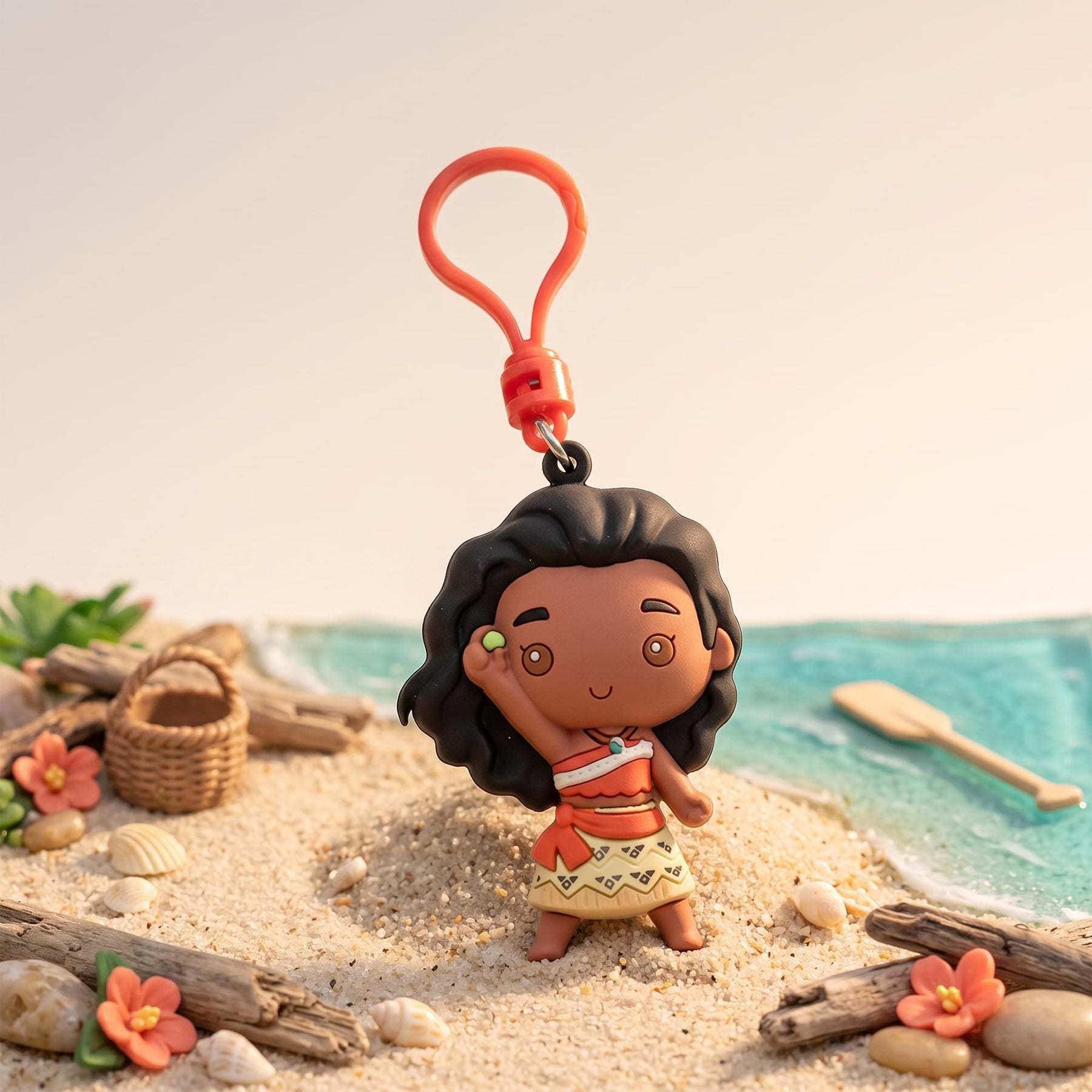 Disney Moana Series 2 Blind Bag 3D Foam Bag Clip | 1 Random