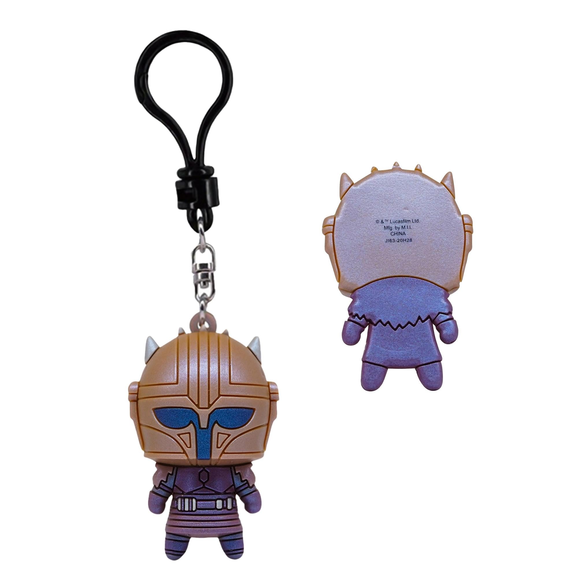 Star Wars: The Mandalorian 3D Foam Character Bag Clip 3 Piece Set