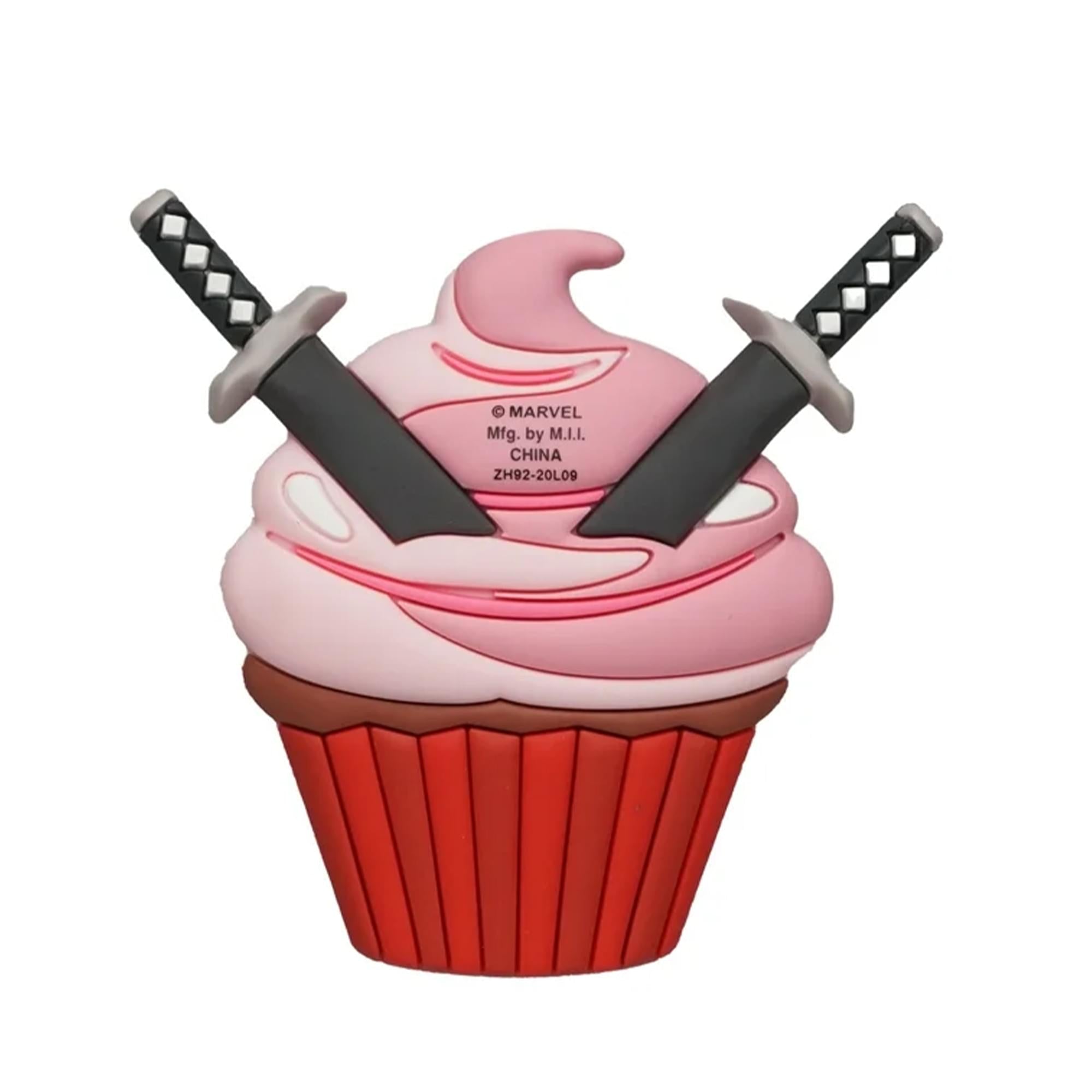 Marvel Deadpool 3D Foam Bag Clip Set | Unicorn, Cupcake, Bathtime