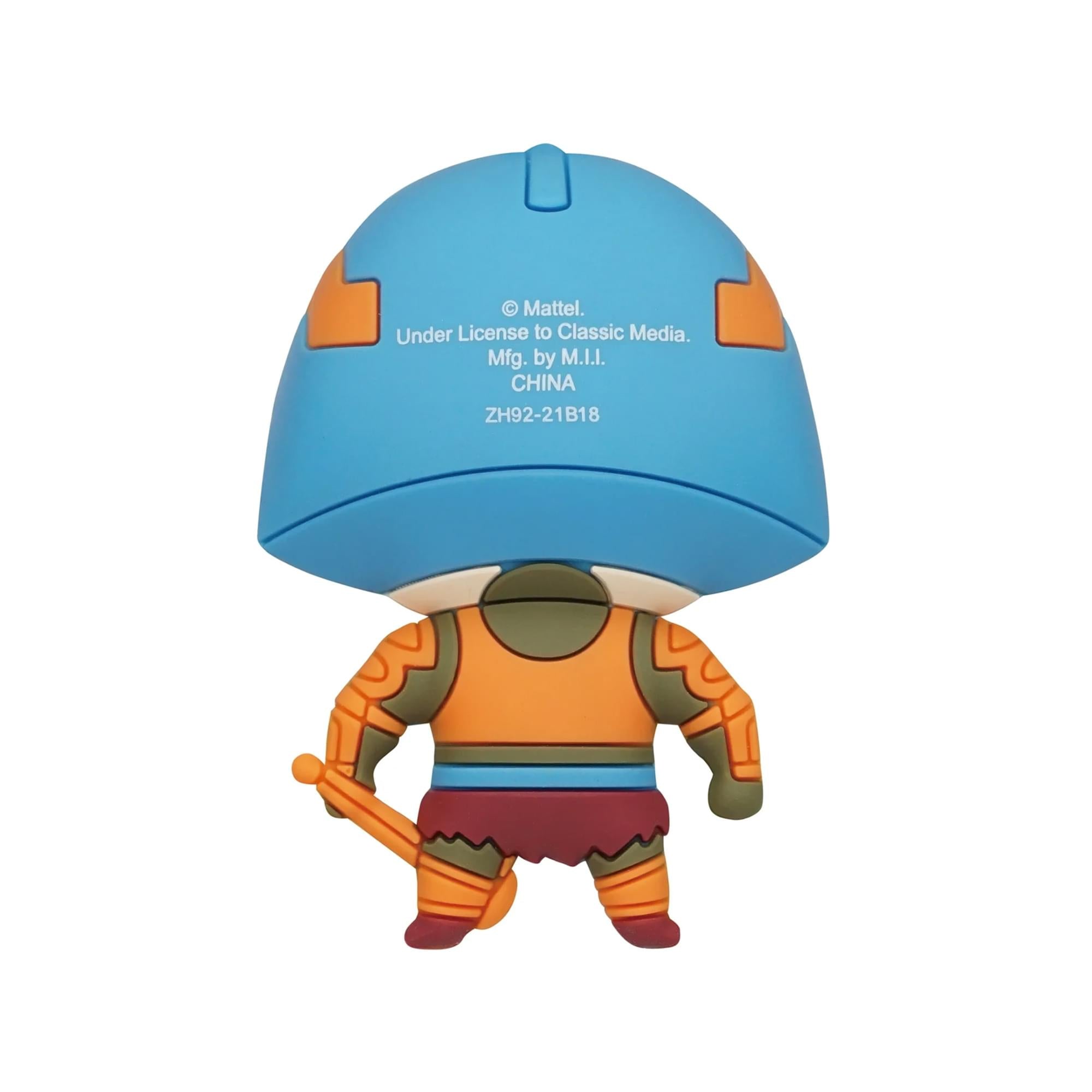MOTU 3D Foam Figural Bag Clip Set | Man-At-Arms, He-Man, Battle Cat