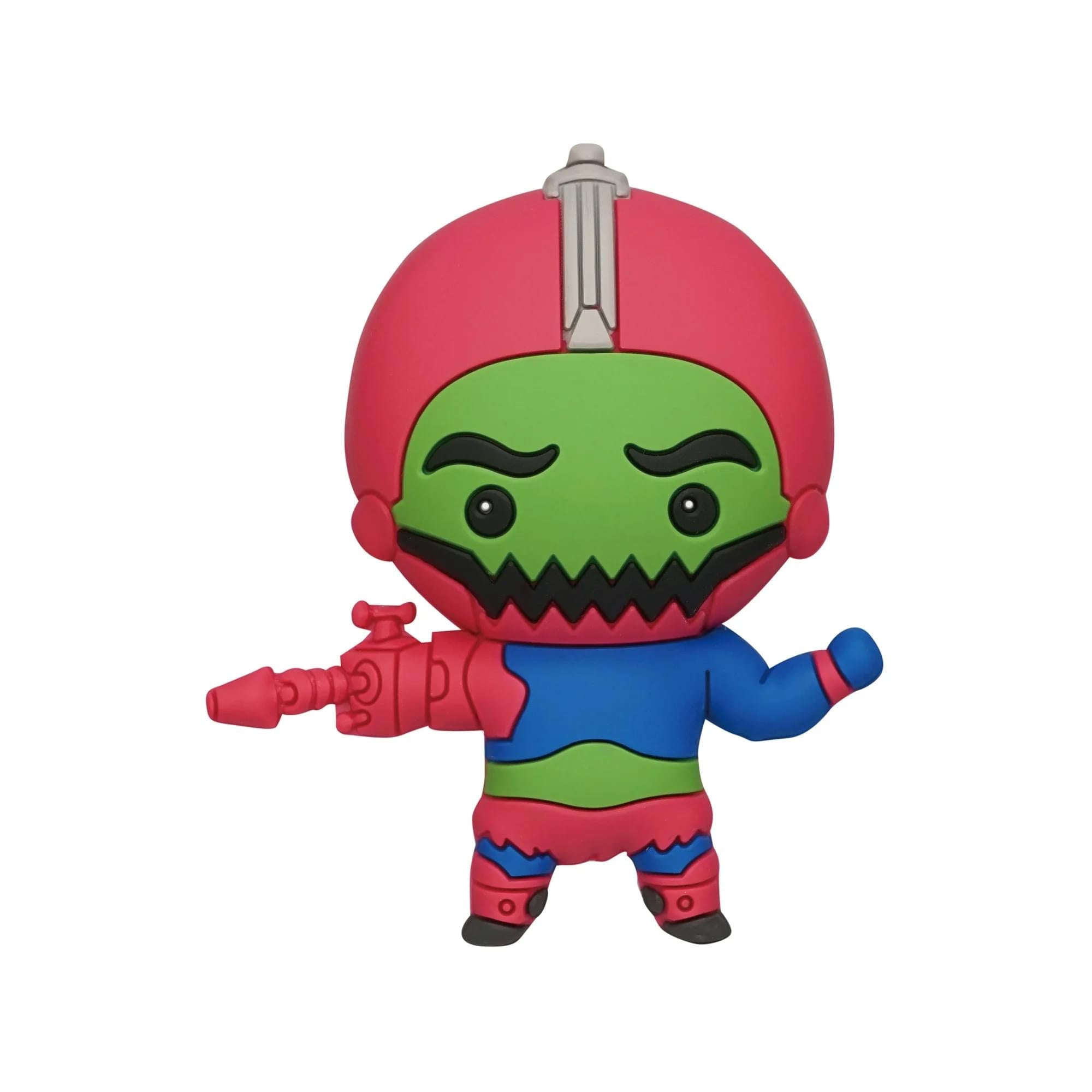 MOTU 3D Foam Figural Bag Clip Set | Trap-Jaw, Skeletor, Tri-Klops