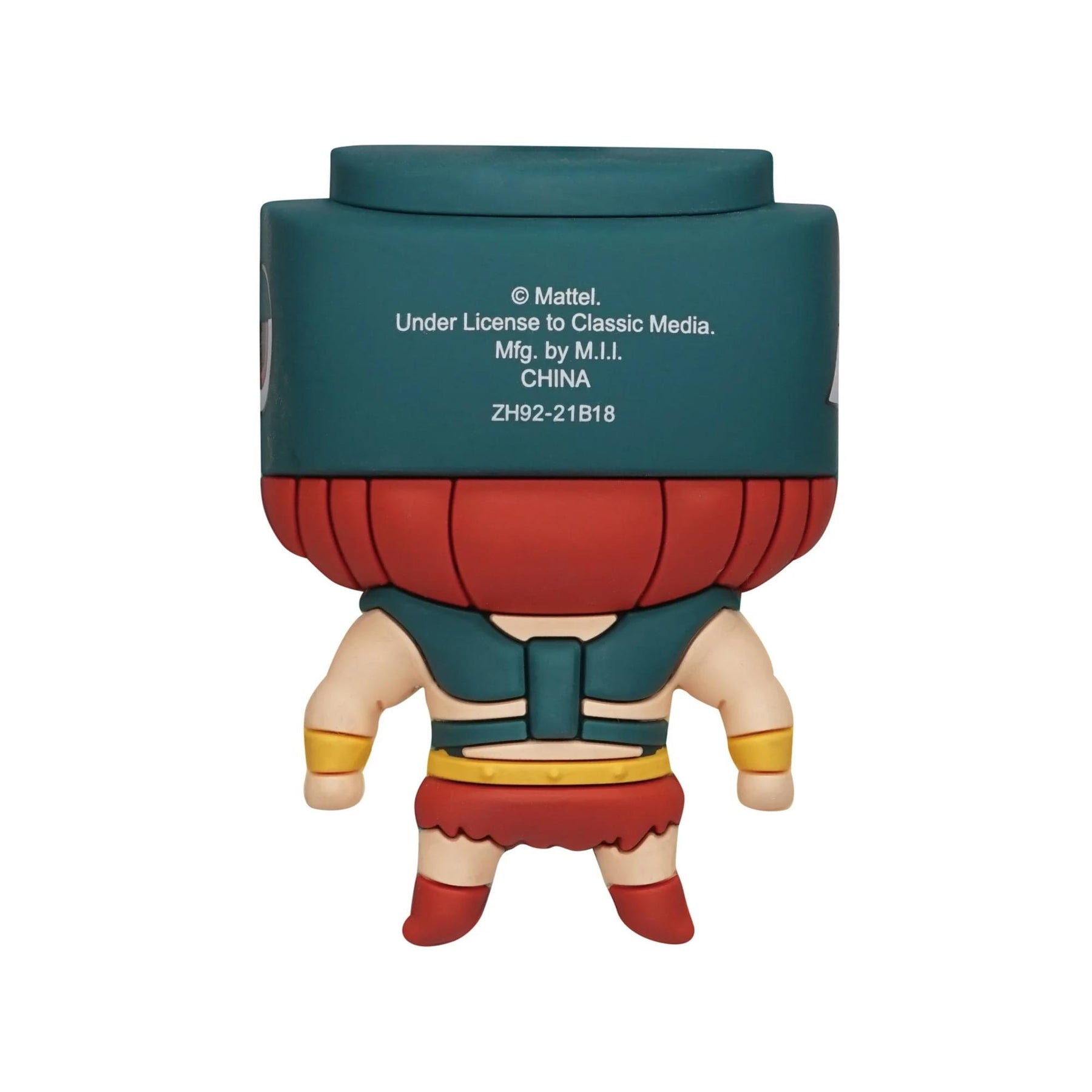 MOTU 3D Foam Figural Bag Clip Set | Trap-Jaw, Skeletor, Tri-Klops