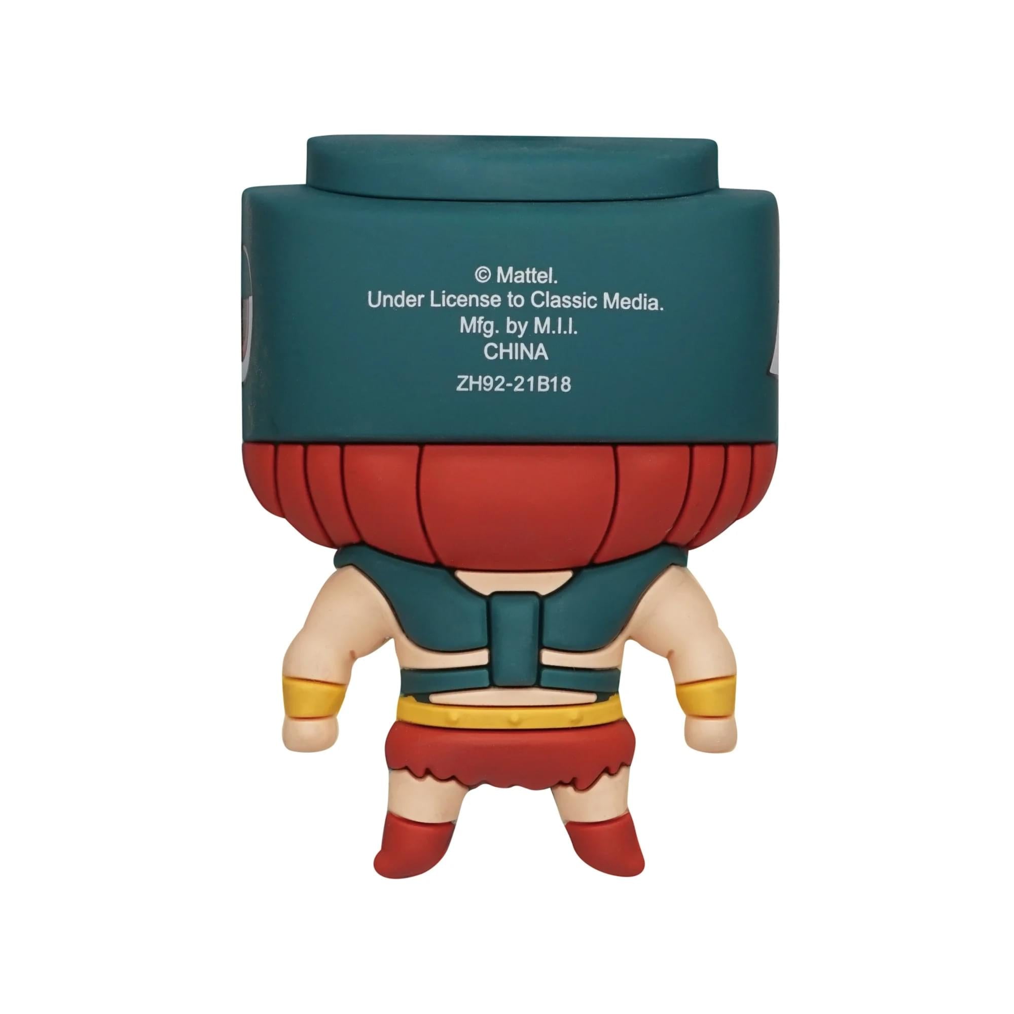 MOTU 3D Foam Figural Bag Clip Set | Trap-Jaw, Skeletor, Tri-Klops