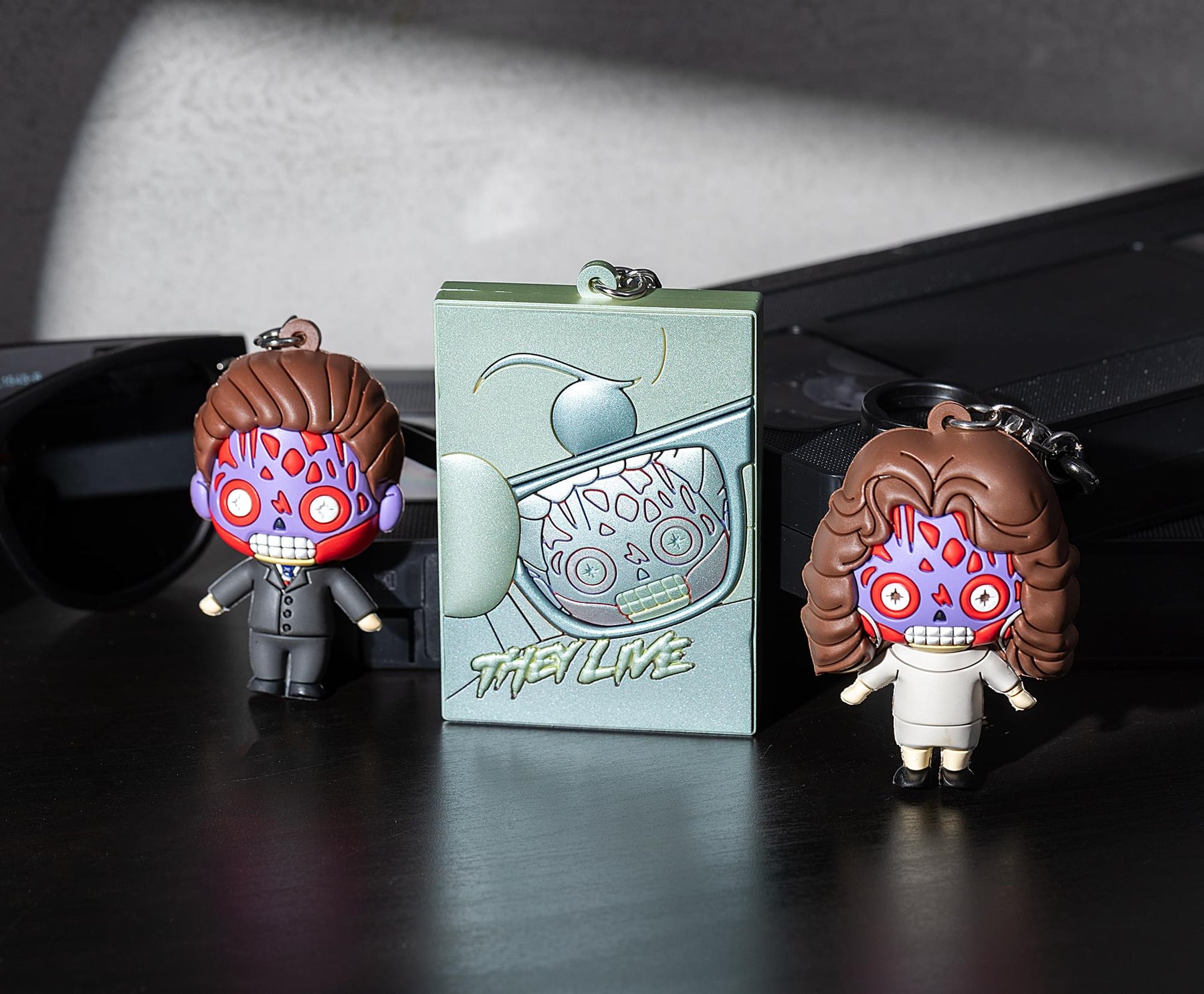 They Live 3D Foam Figural Bag Clip 3-Piece Collector’s Set