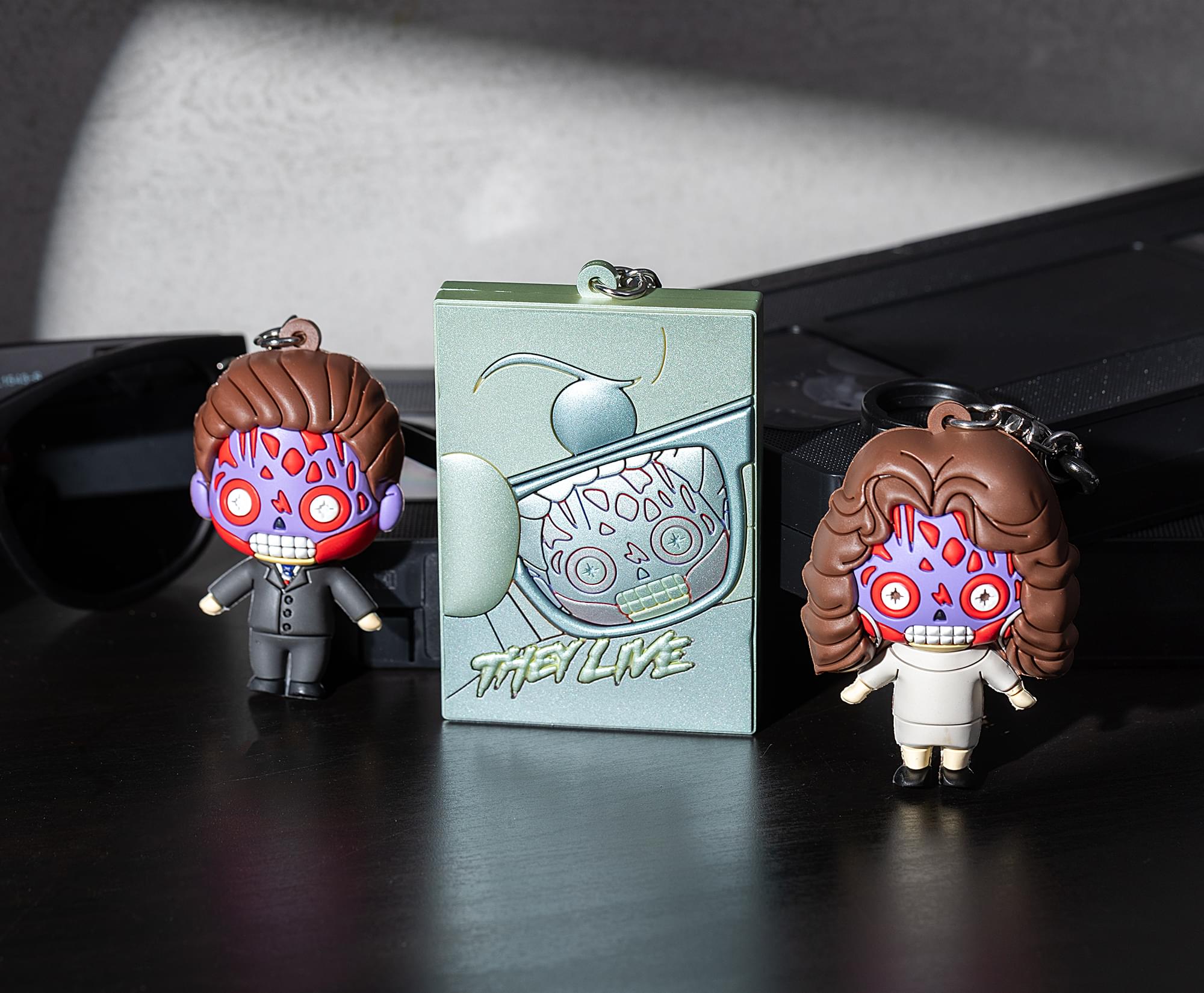 They Live 3D Foam Figural Bag Clip 3-Piece Collector’s Set